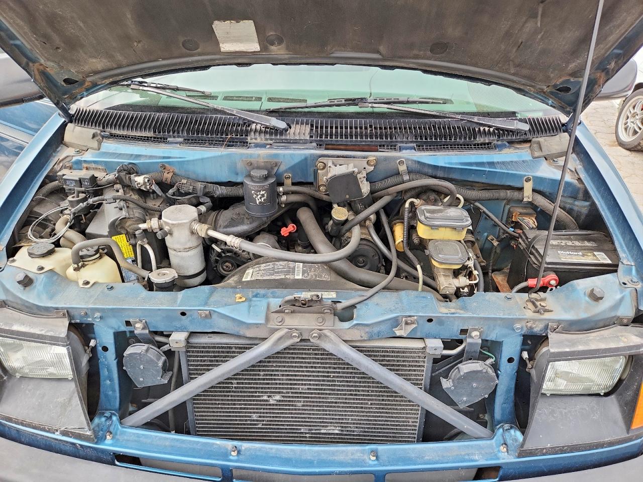 1994 Chevrolet Astro Blue vin: 1GBDM19Z3RB238735
