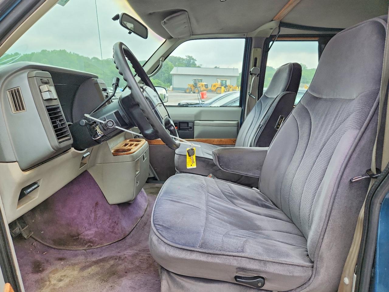 1994 Chevrolet Astro Blue vin: 1GBDM19Z3RB238735