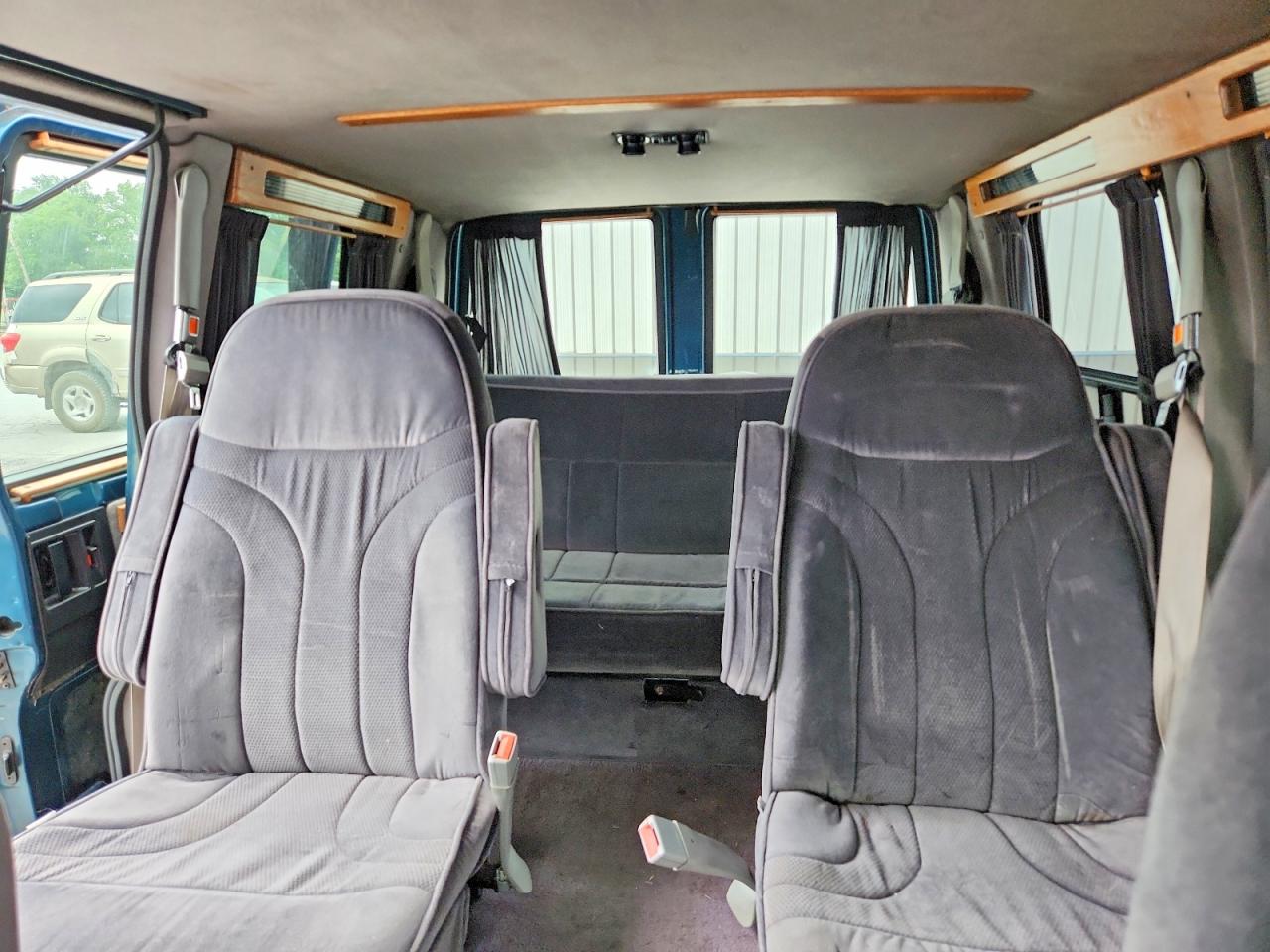 1994 Chevrolet Astro Blue vin: 1GBDM19Z3RB238735