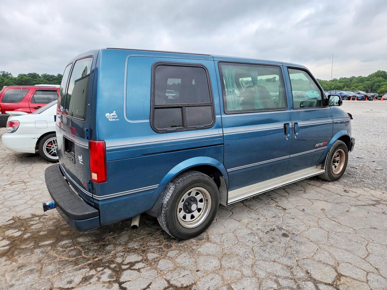 1994 Chevrolet Astro Blue vin: 1GBDM19Z3RB238735