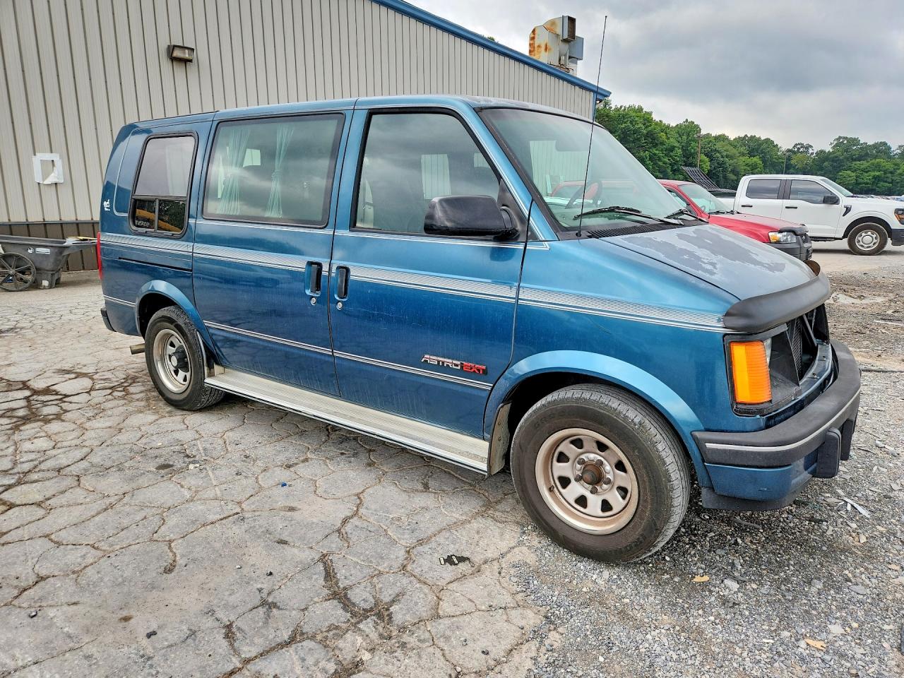 1994 Chevrolet Astro Blue vin: 1GBDM19Z3RB238735