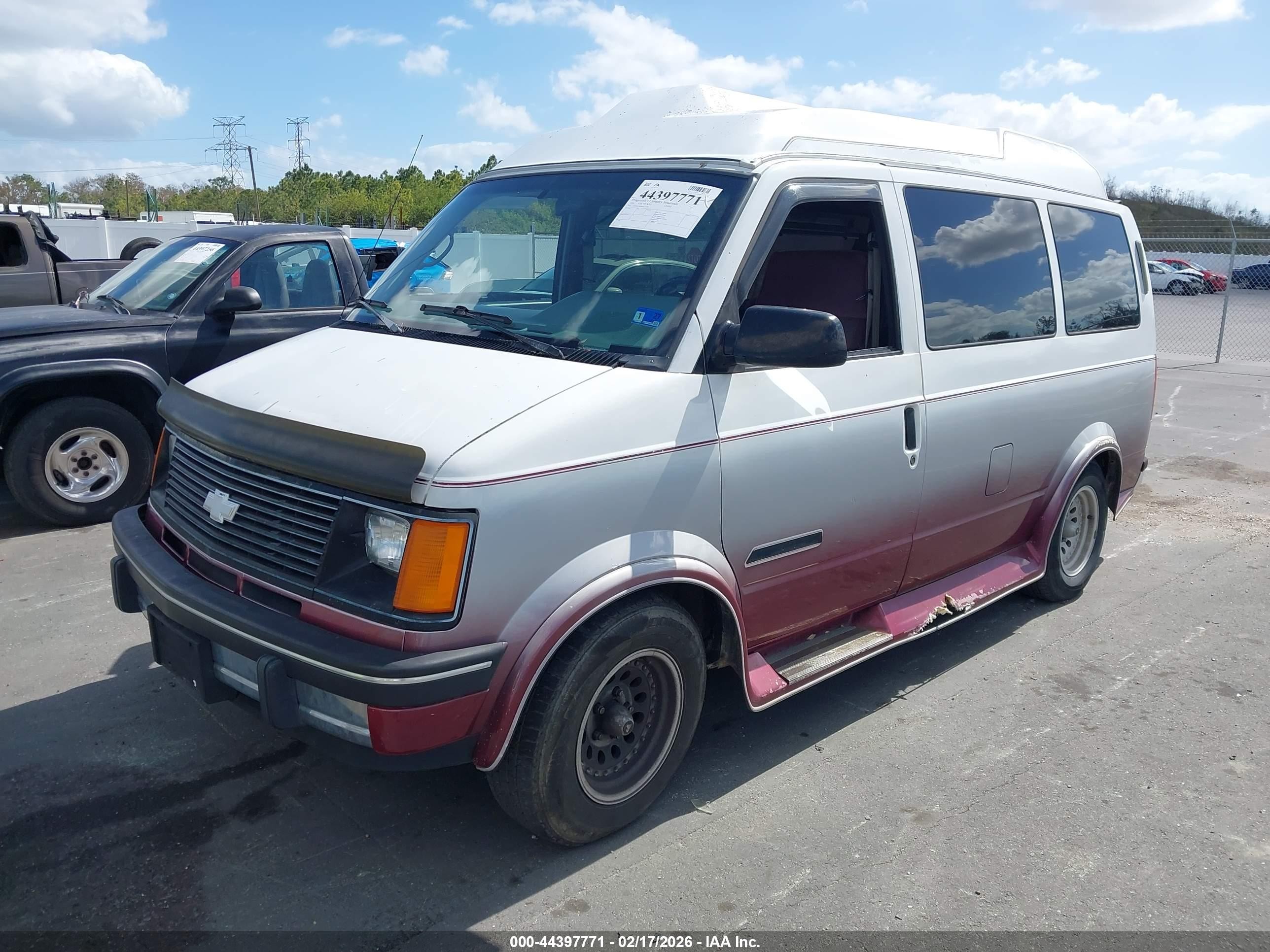 1994 Chevrolet Astro   White vin: 1GBDM19Z6RB157289