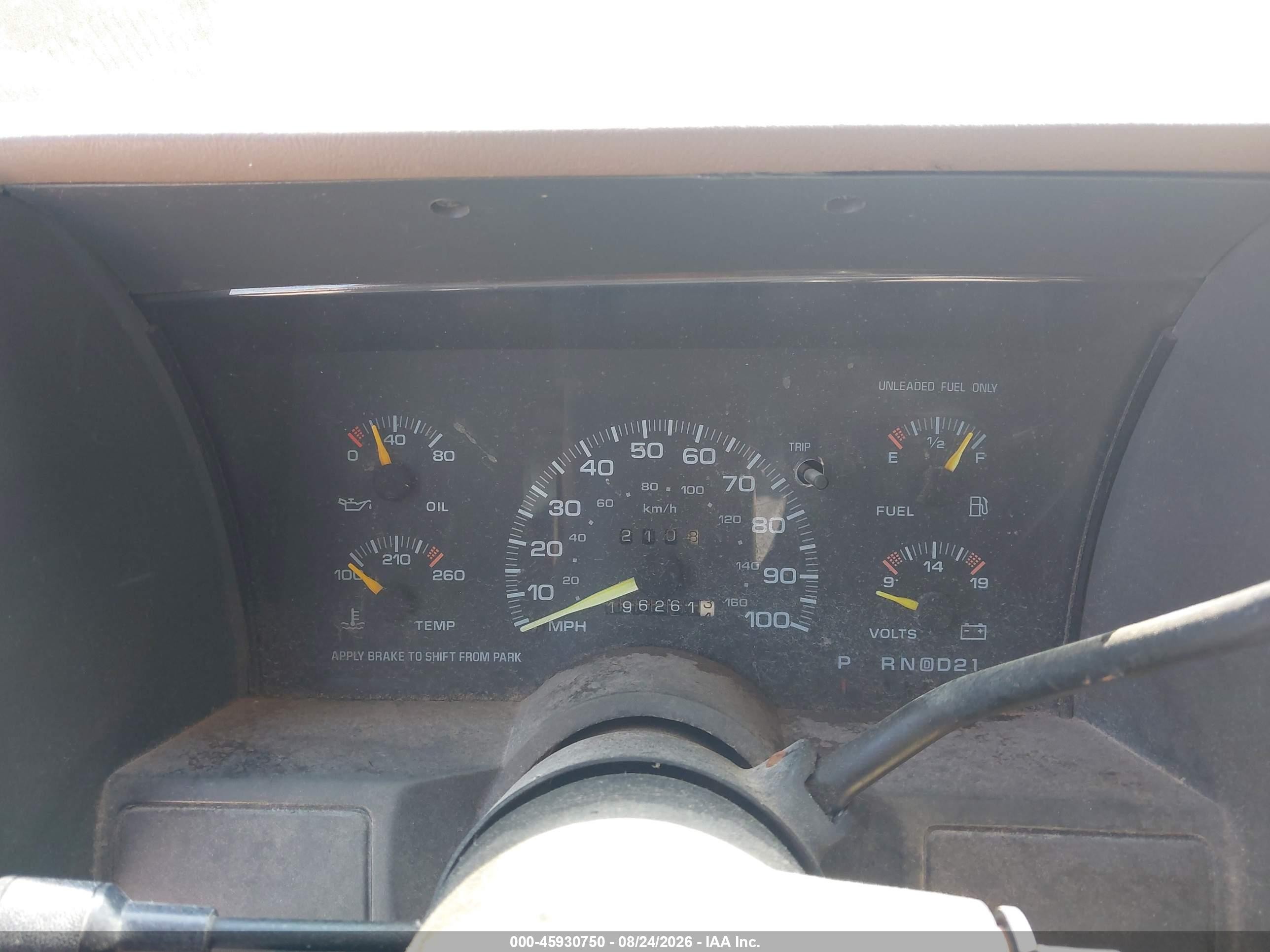 1994 Chevrolet Astro   Brown vin: 1GBDM19Z6RB225459