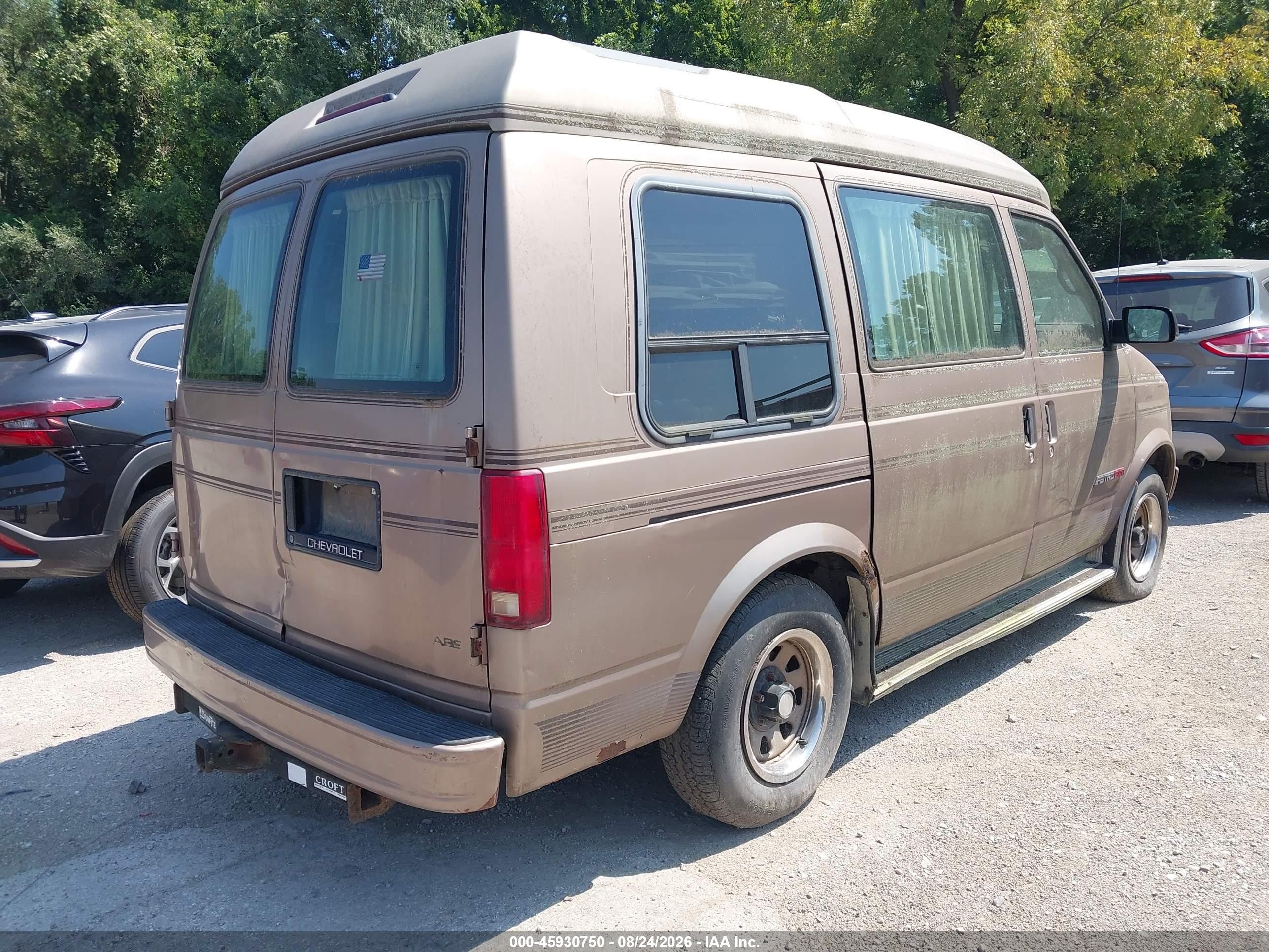1994 Chevrolet Astro   Brown vin: 1GBDM19Z6RB225459