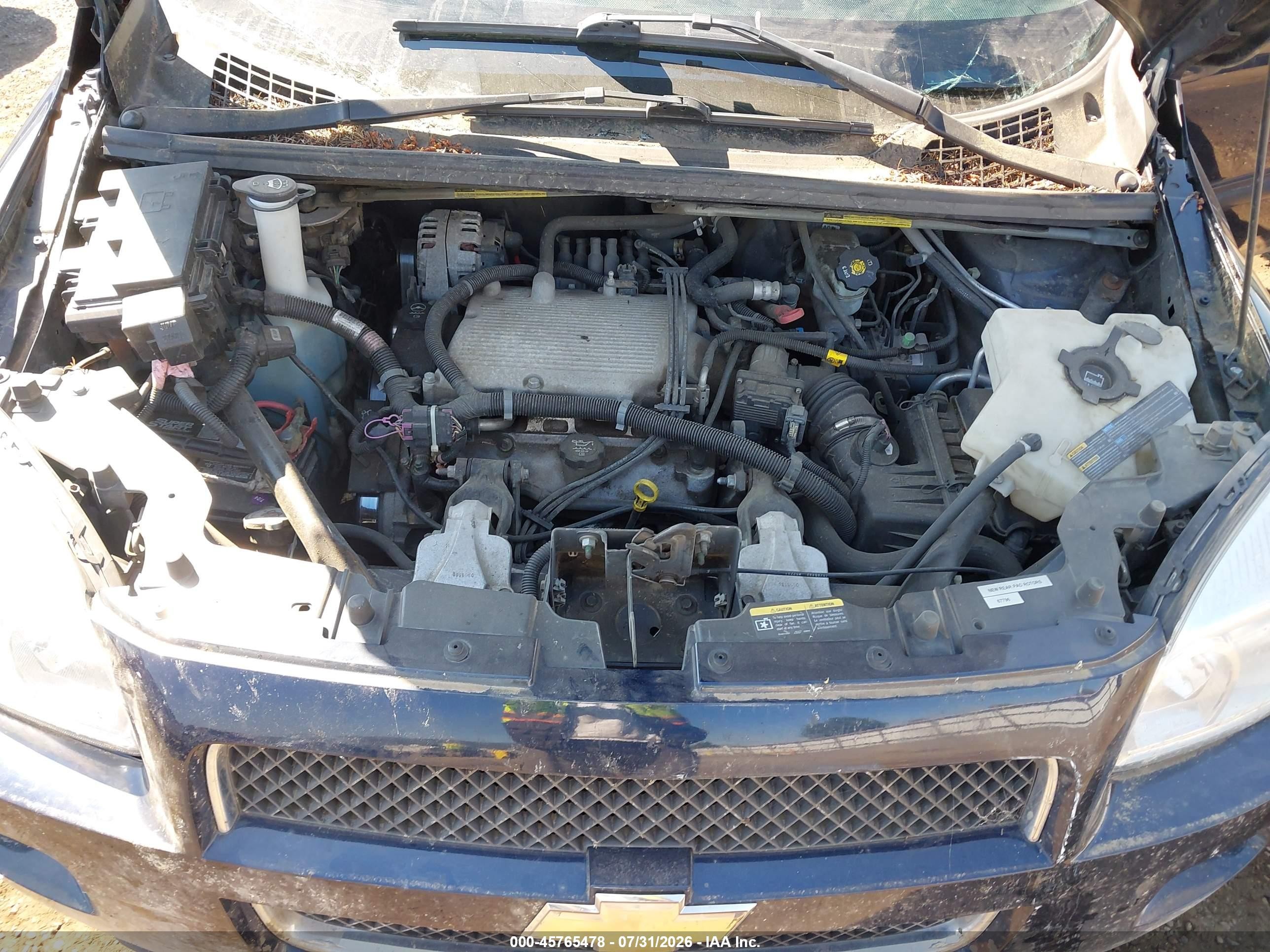 2005 Chevrolet Uplander Ls Черный vin: 1GBDV13L95D292007