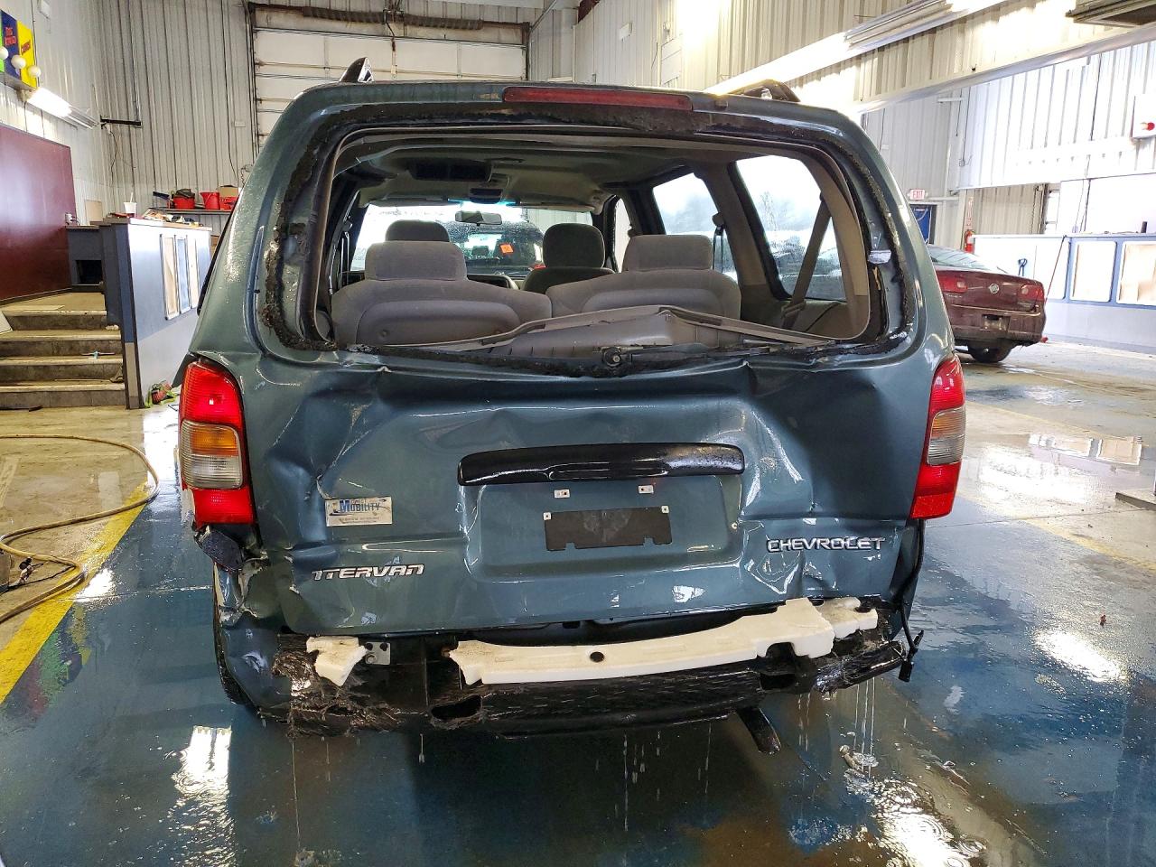 2004 Chevrolet Venture Incomplete Blue vin: 1GBDX23E04D131769