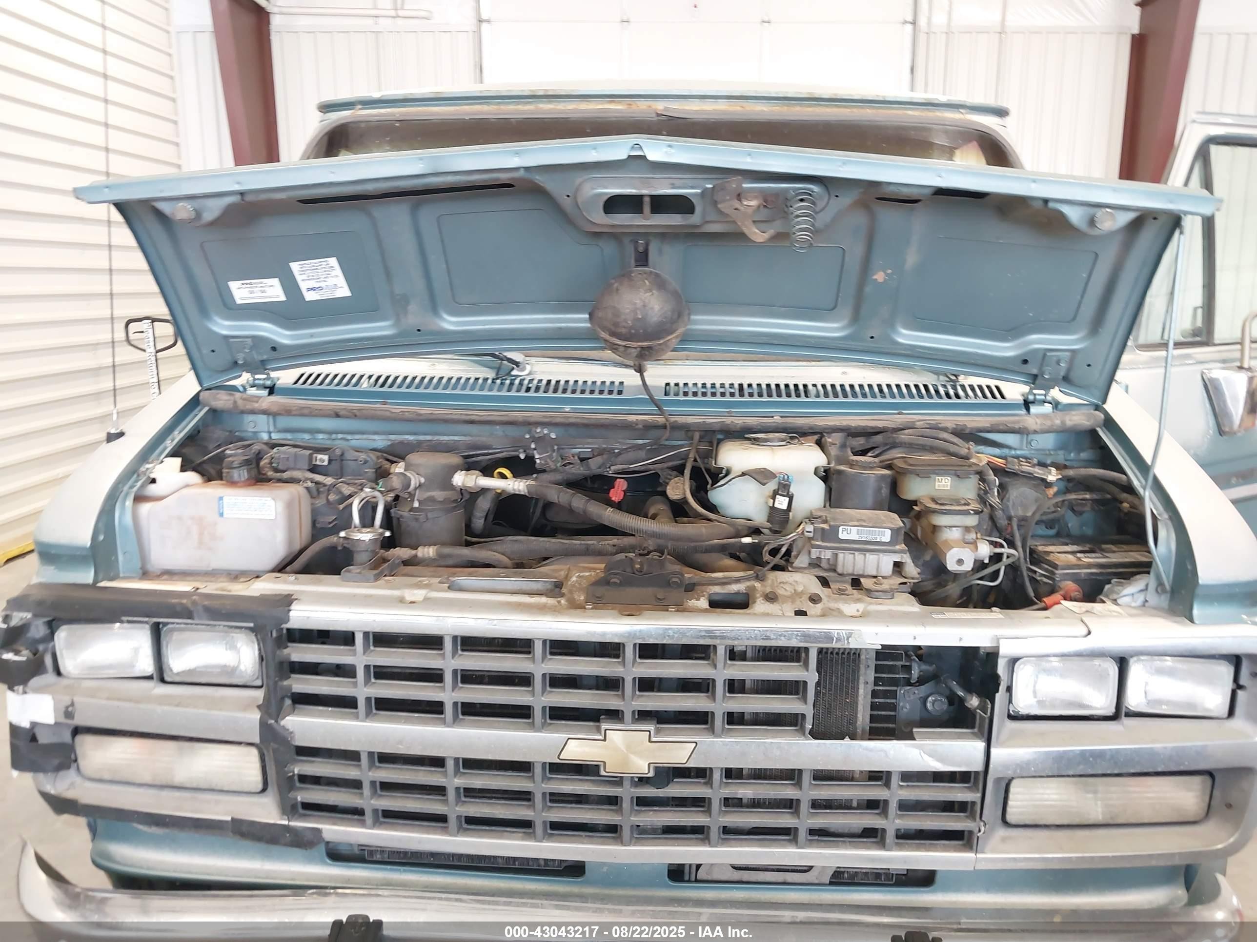 1995 Chevrolet G20   Green vin: 1GBEG25HXSF214221
