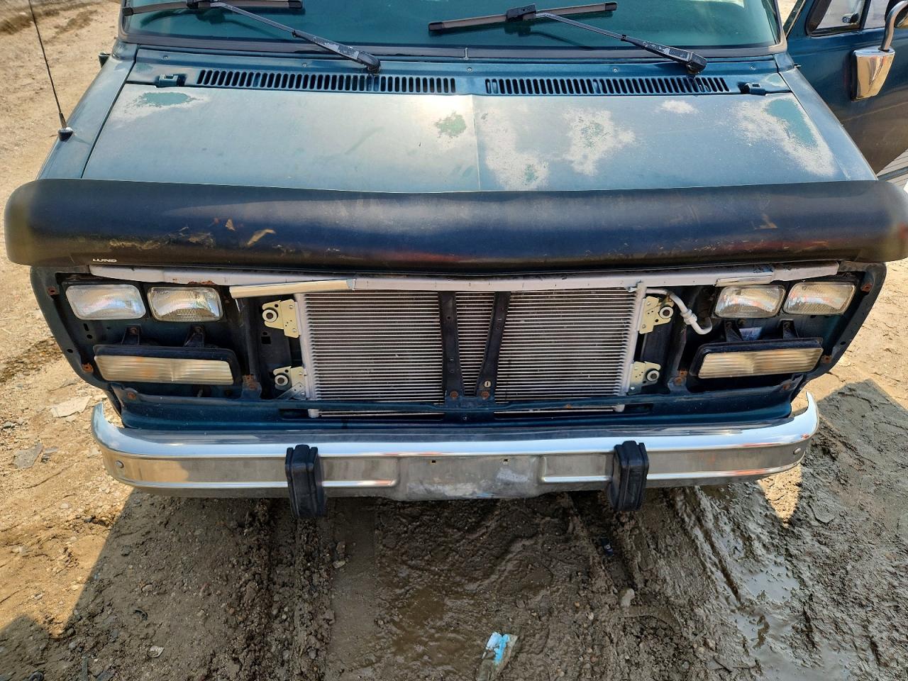 1994 Chevrolet G20 Blue vin: 1GBEG25K2RF160449