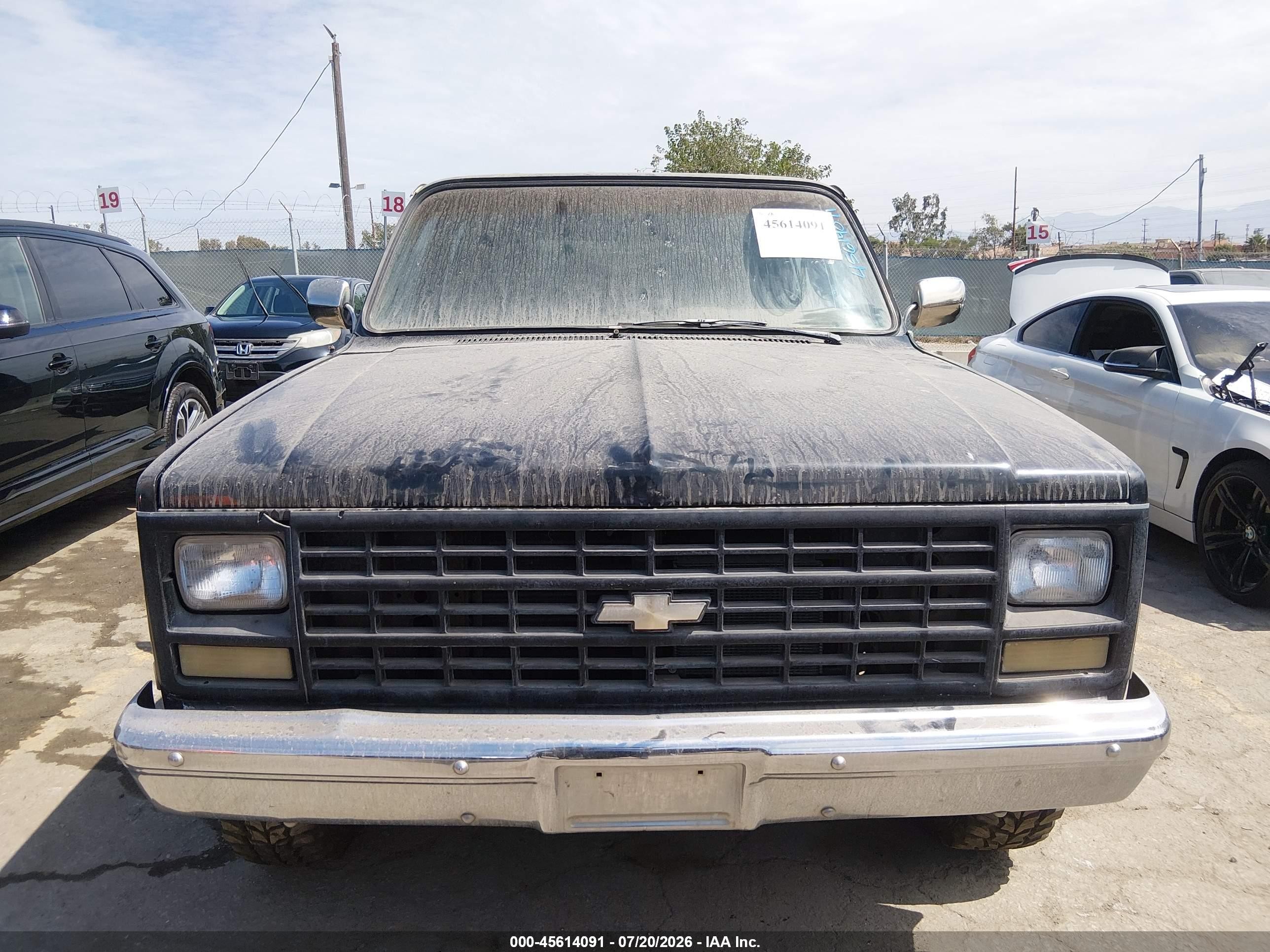 1990 Chevrolet R3500 Black vin: 1GBGR33K6LF302000