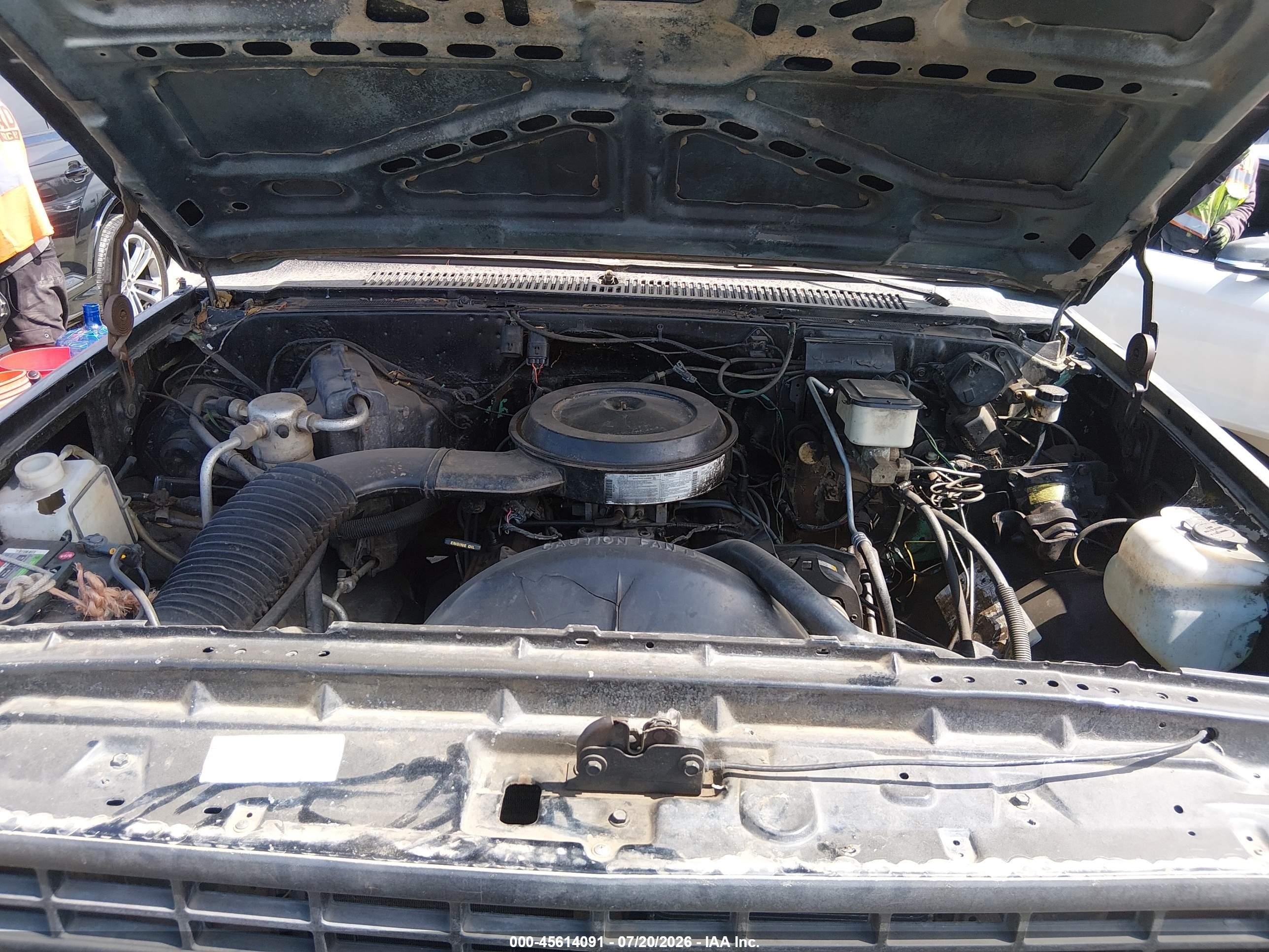 1990 Chevrolet R3500 Black vin: 1GBGR33K6LF302000