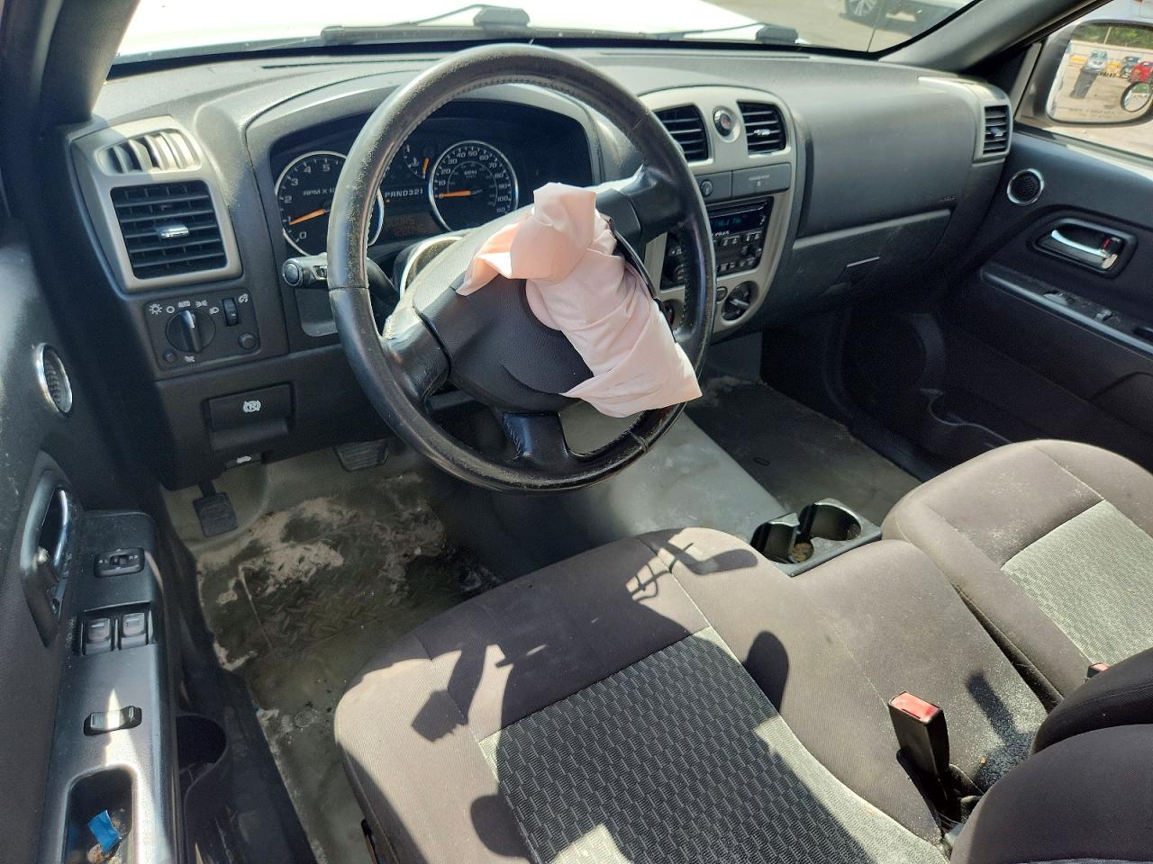 2012 Chevrolet Colorado White vin: 1GBGSBFE5C8151952