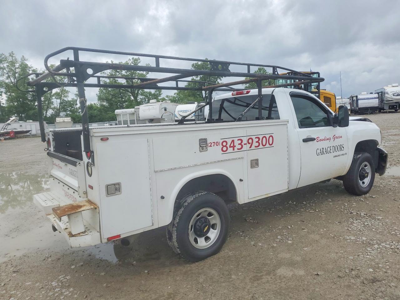 2008 Chevrolet Silverado C3500 White vin: 1GBHC34KX8E129759