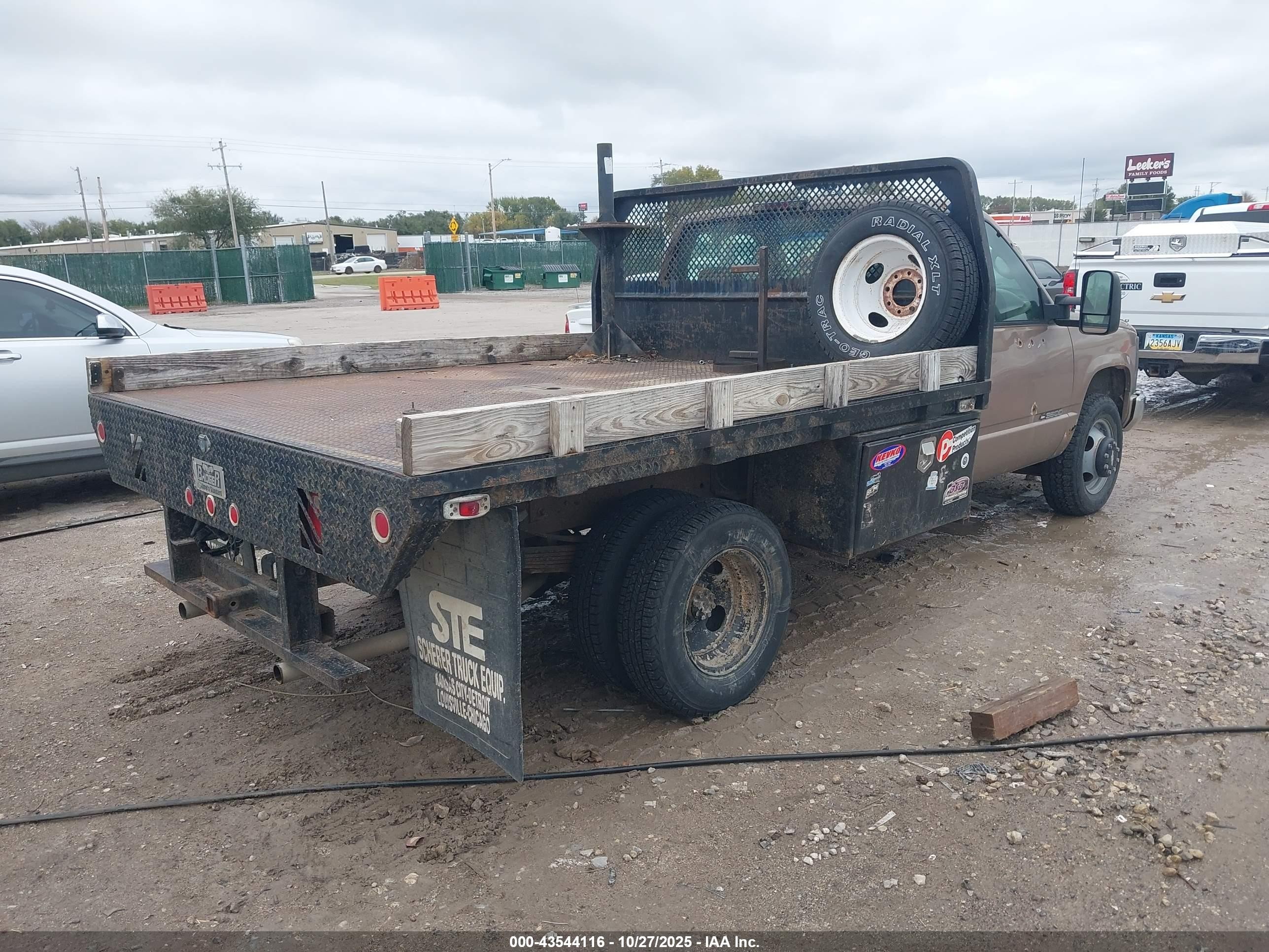 1997 Chevrolet C3500 Chassis   Brown vin: 1GBHC34R1VF044120