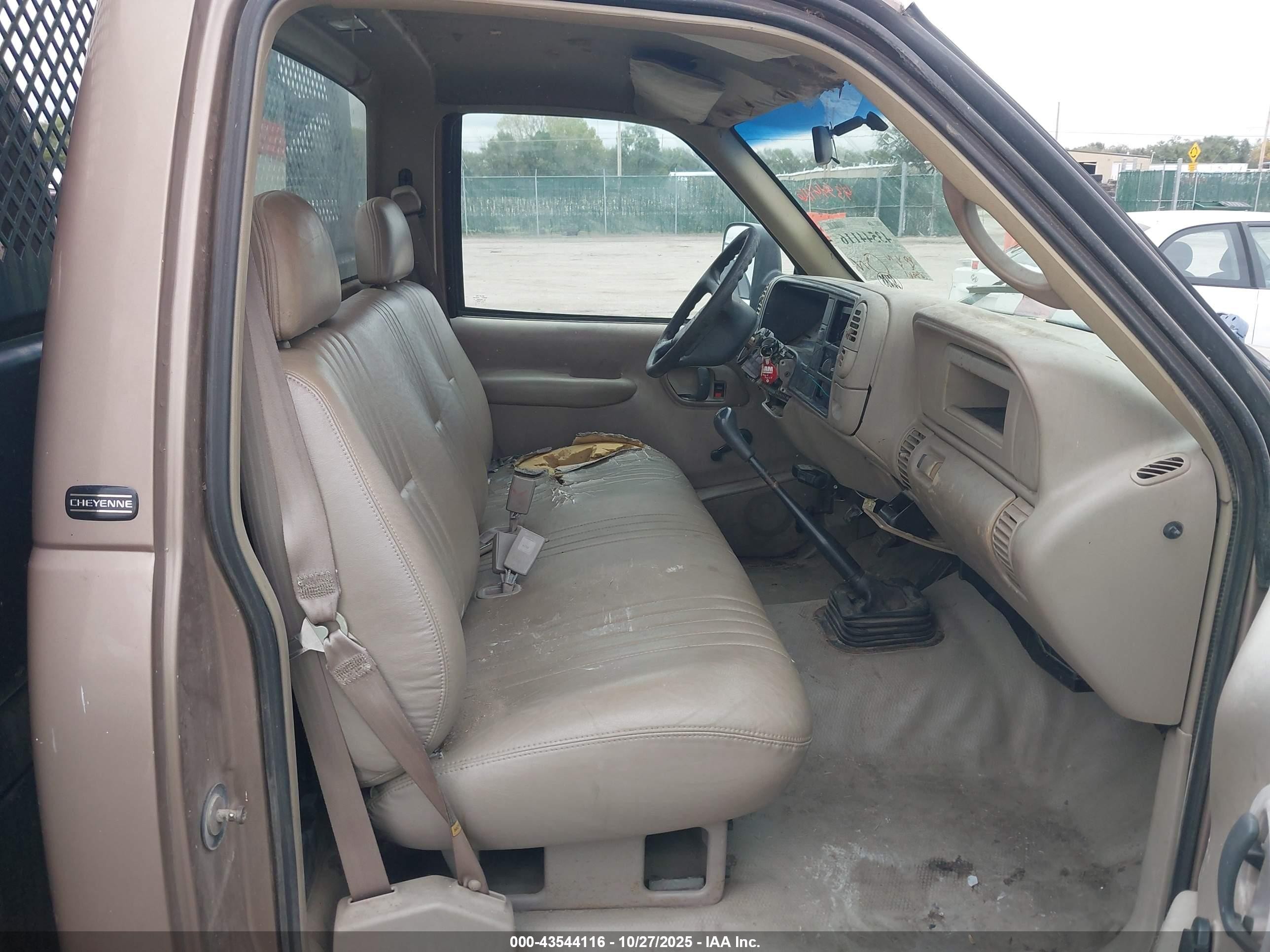1997 Chevrolet C3500 Chassis   Brown vin: 1GBHC34R1VF044120