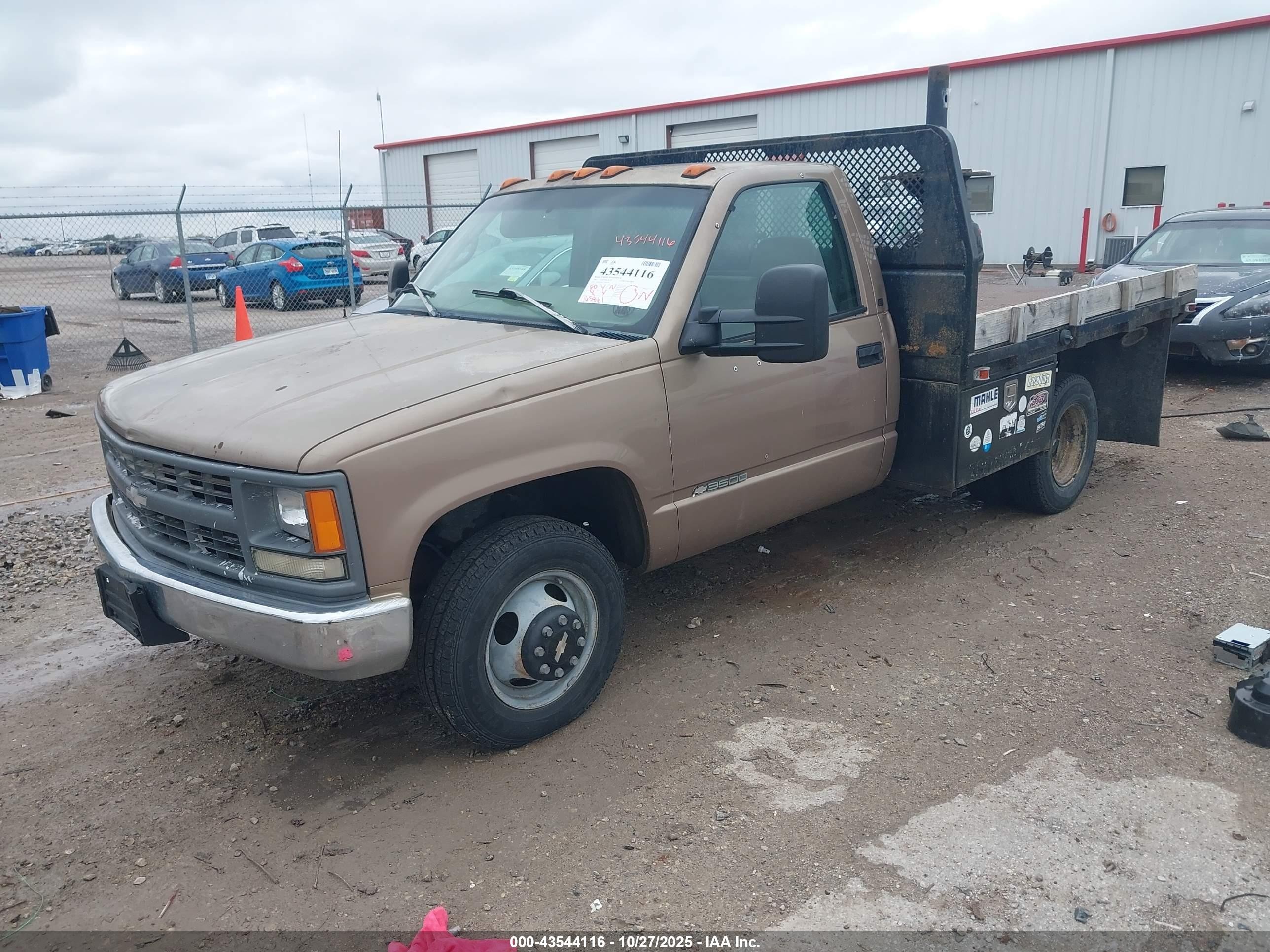 1997 Chevrolet C3500 Chassis   Brown vin: 1GBHC34R1VF044120