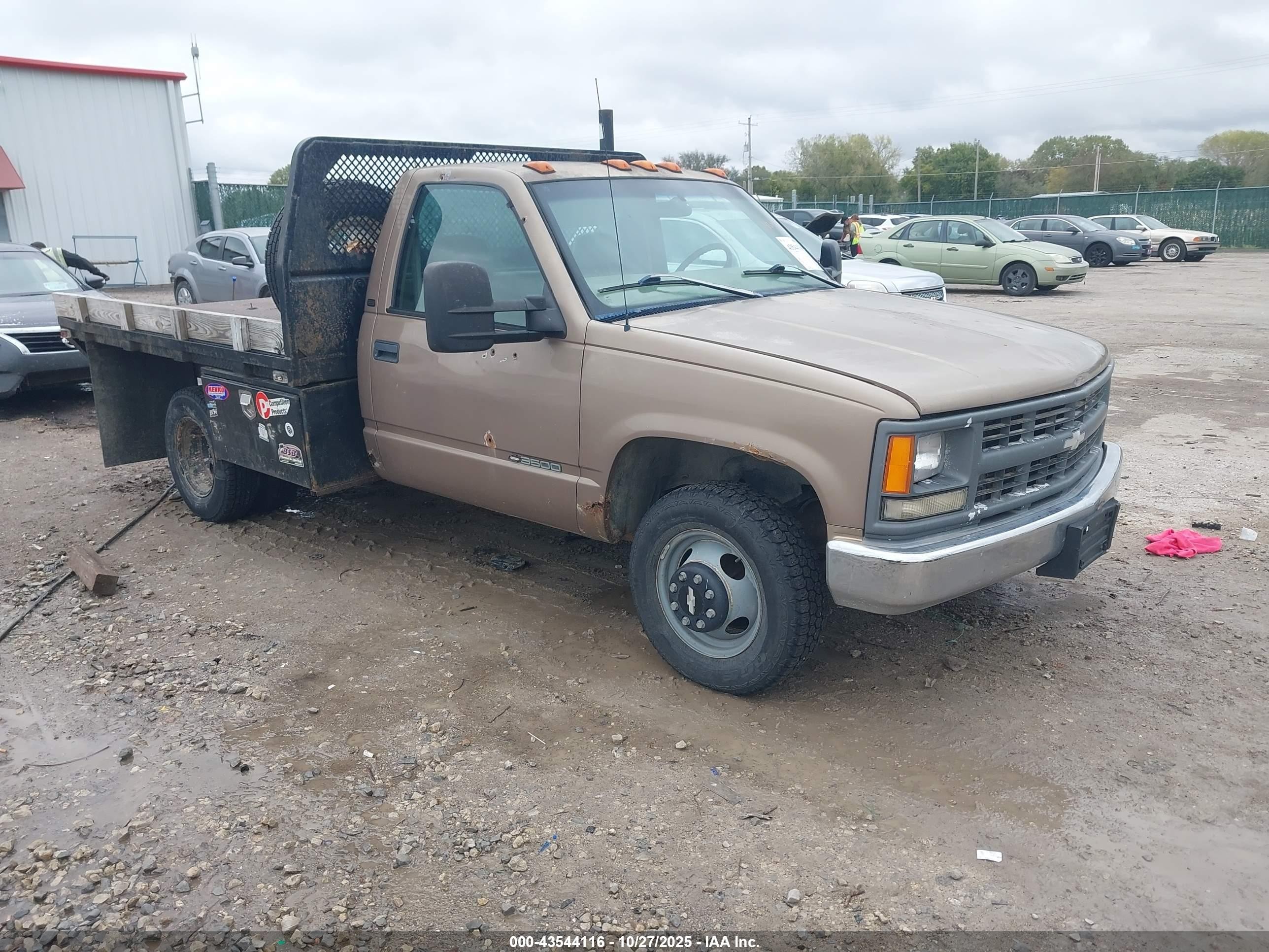 1997 Chevrolet C3500 Chassis   Brown vin: 1GBHC34R1VF044120