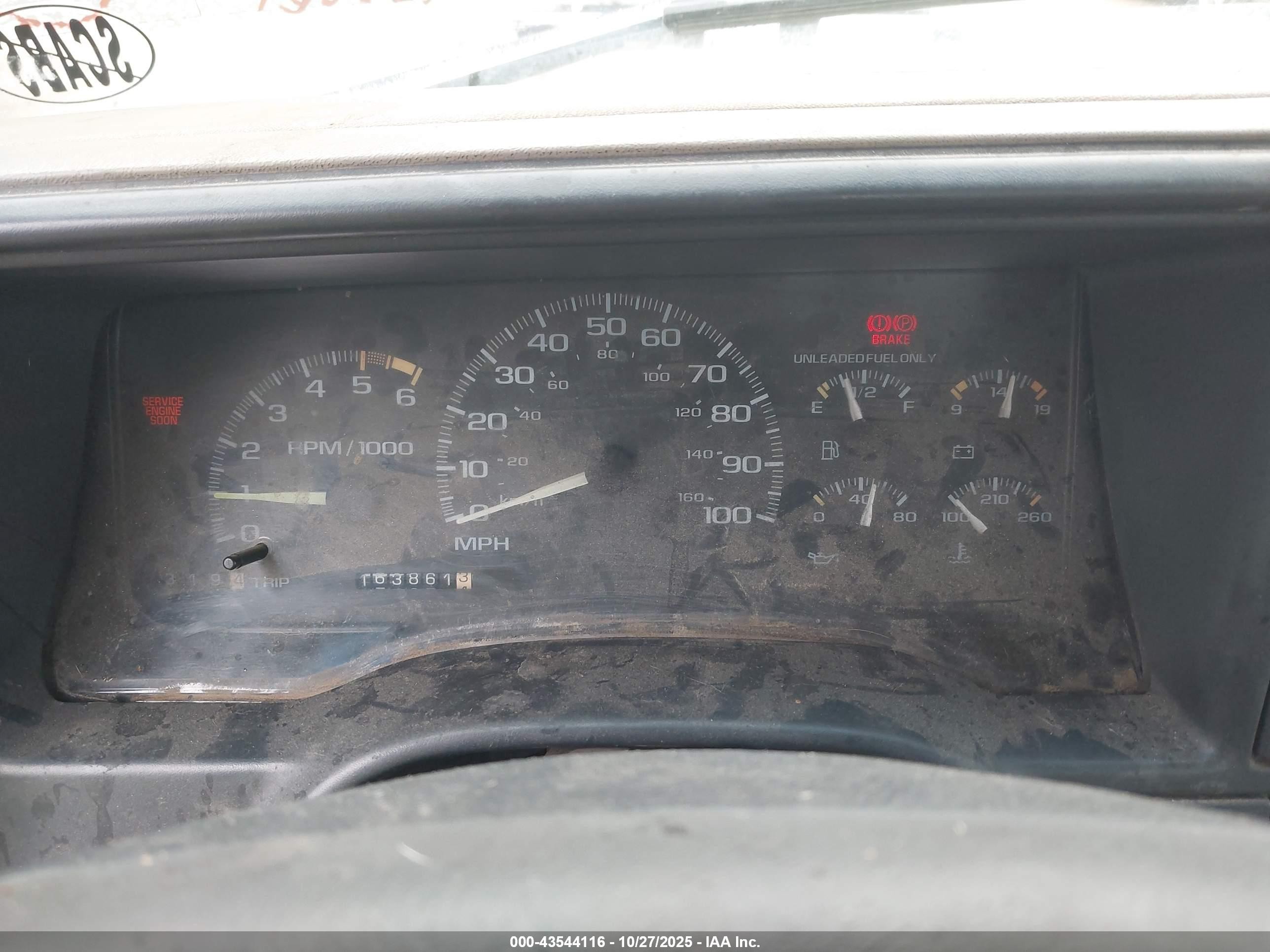 1997 Chevrolet C3500 Chassis   Brown vin: 1GBHC34R1VF044120