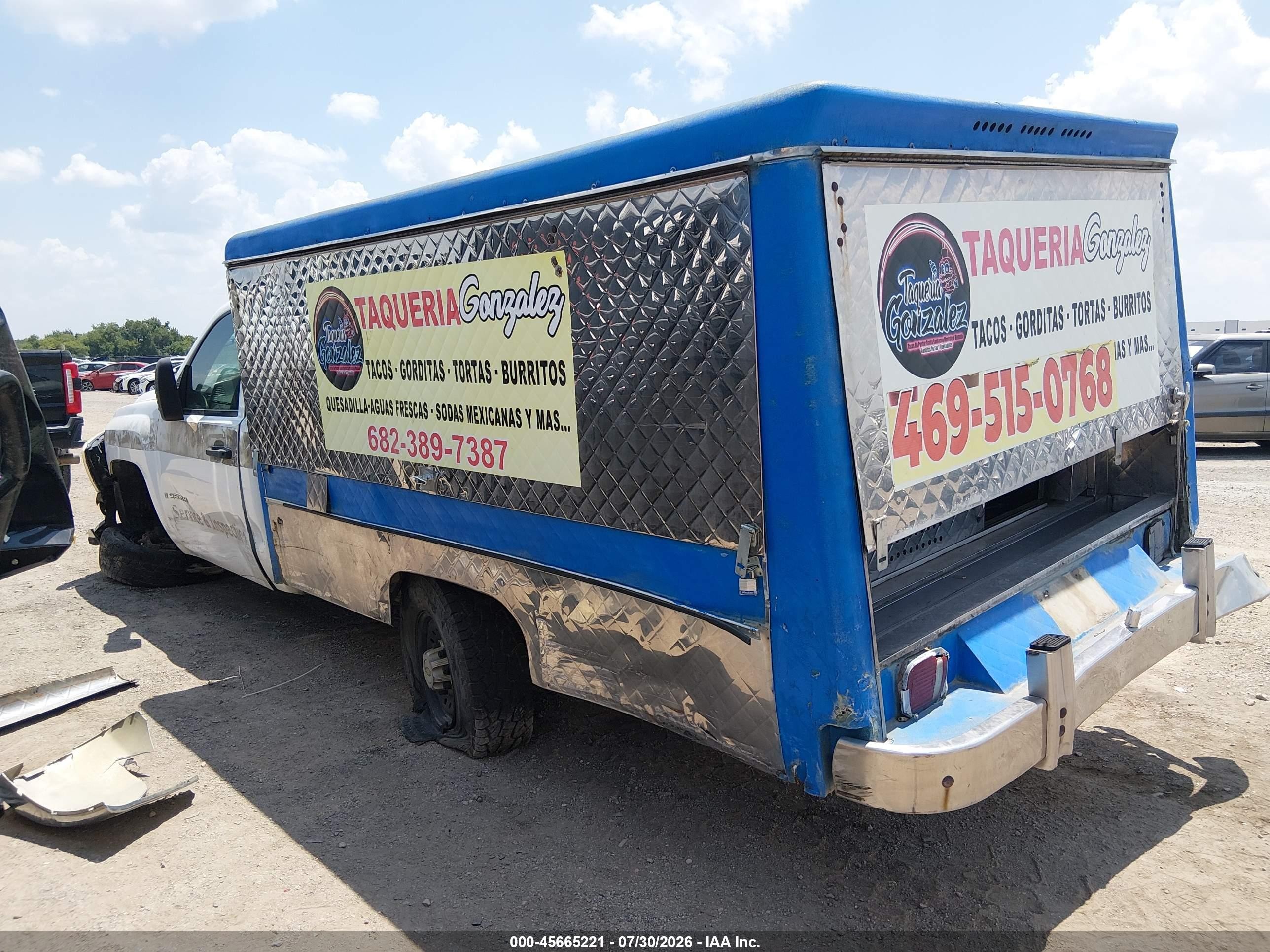 2009 Chevrolet Silverado 2500hd Work Truck Blue vin: 1GBHC44K09E114372
