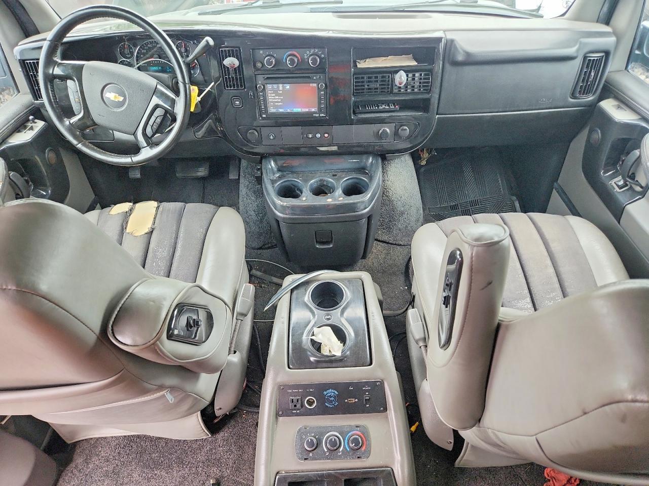 2014 Chevrolet Express G1500 3lt Gray vin: 1GBSHDC46E1166410