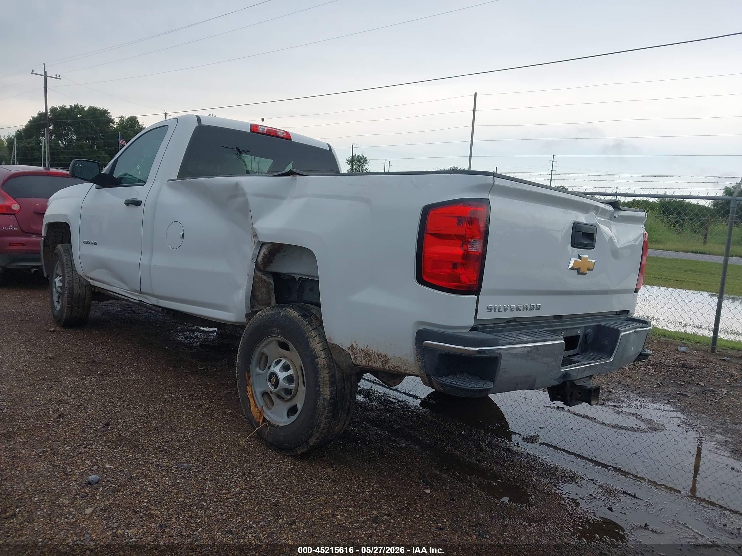 2015 Chevrolet Silverado 2500hd Wt White vin: 1GC0CUEG2FZ534108
