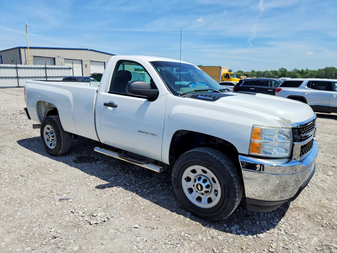 2013 Chevrolet Silverado C2500 Heavy Duty White vin: 1GC0CVC87DF245449