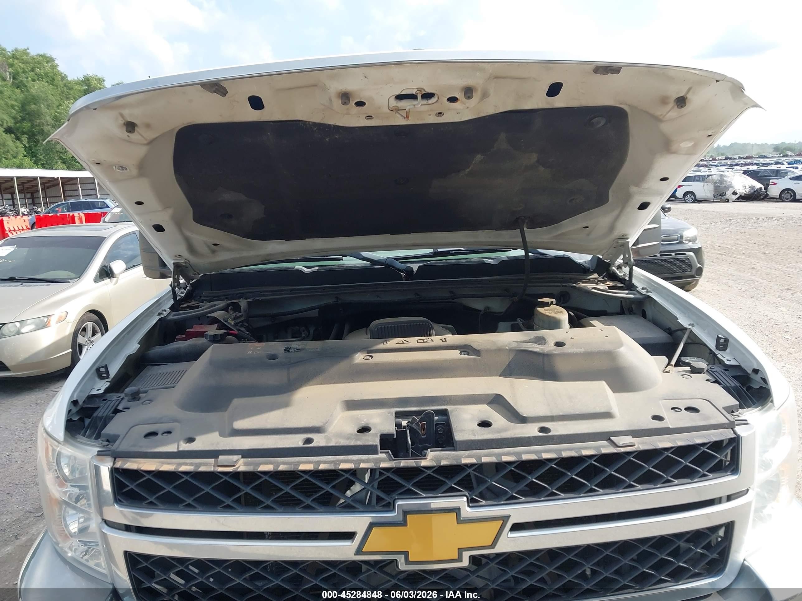 2012 Chevrolet Silverado 2500hd Work Truck White vin: 1GC0CVCG2CF202028