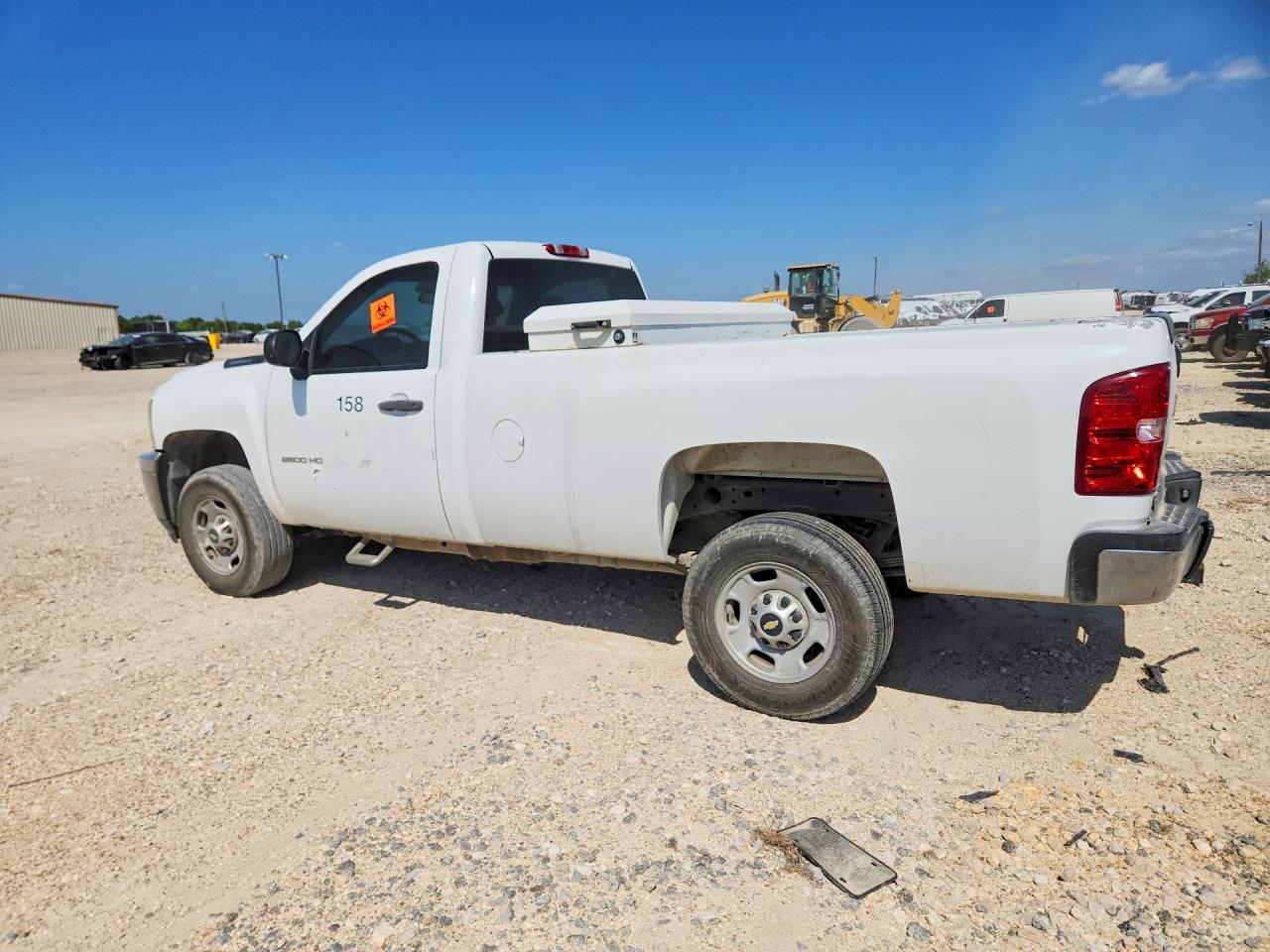 2012 Chevrolet Silverado C2500 Heavy Duty White vin: 1GC0CVCG5CF241339