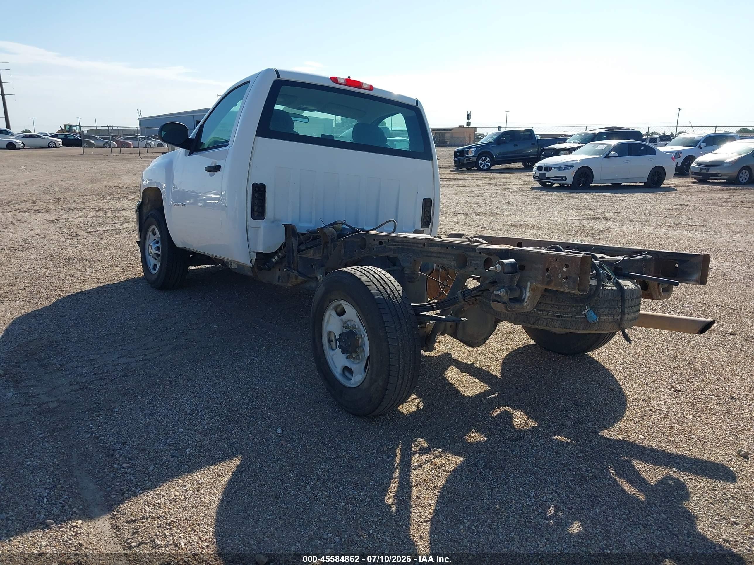 2013 Chevrolet Silverado 2500hd Work Truck Белый vin: 1GC0CVCG6DF102984
