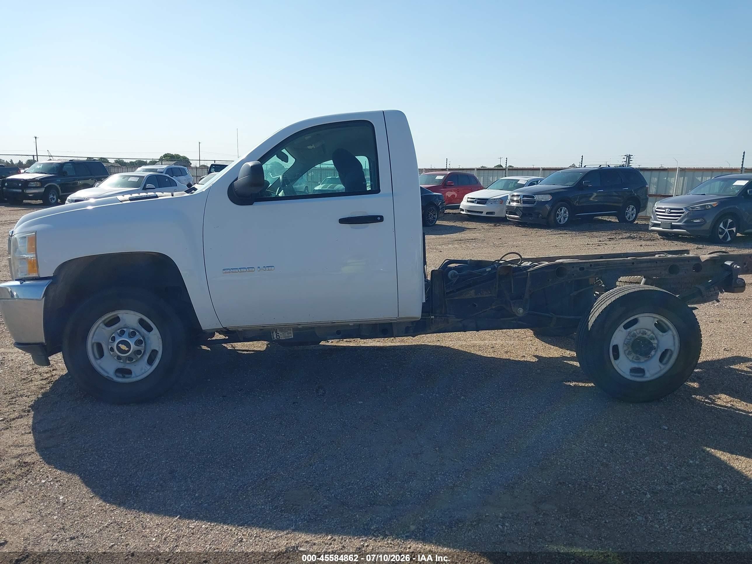 2013 Chevrolet Silverado 2500hd Work Truck Белый vin: 1GC0CVCG6DF102984