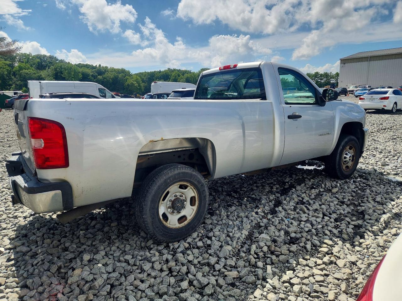 2013 Chevrolet Silverado C2500 Heavy Duty Silver vin: 1GC0CVCG6DF224342