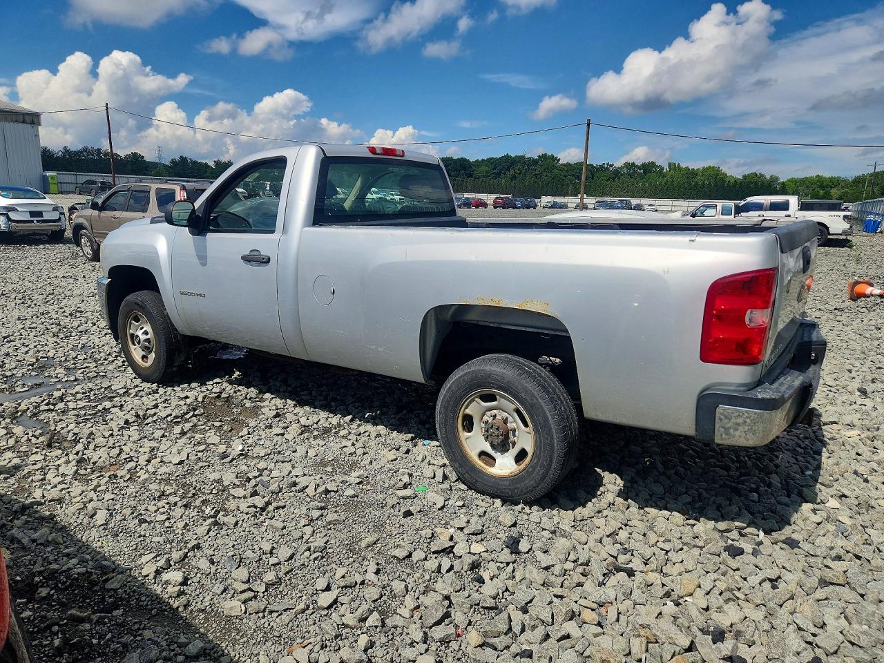 2013 Chevrolet Silverado C2500 Heavy Duty Silver vin: 1GC0CVCG6DF224342