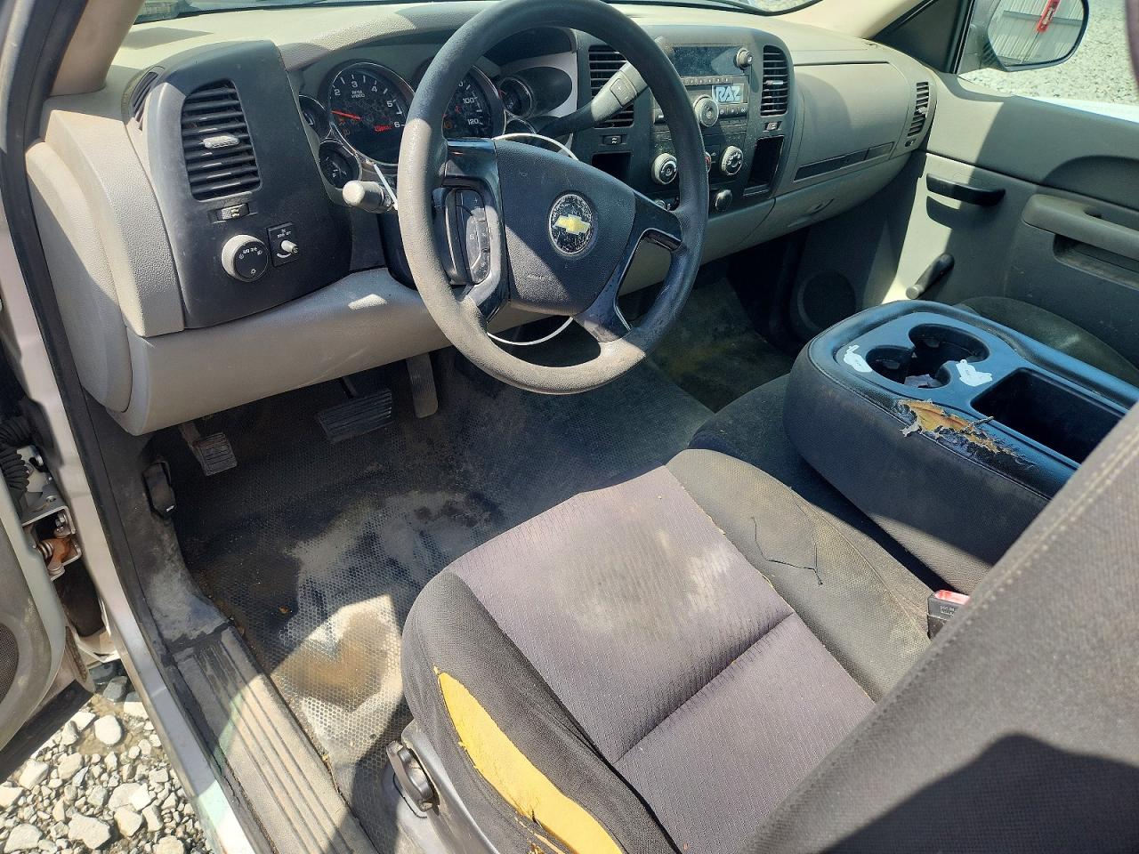 2013 Chevrolet Silverado C2500 Heavy Duty Silver vin: 1GC0CVCG6DF224342