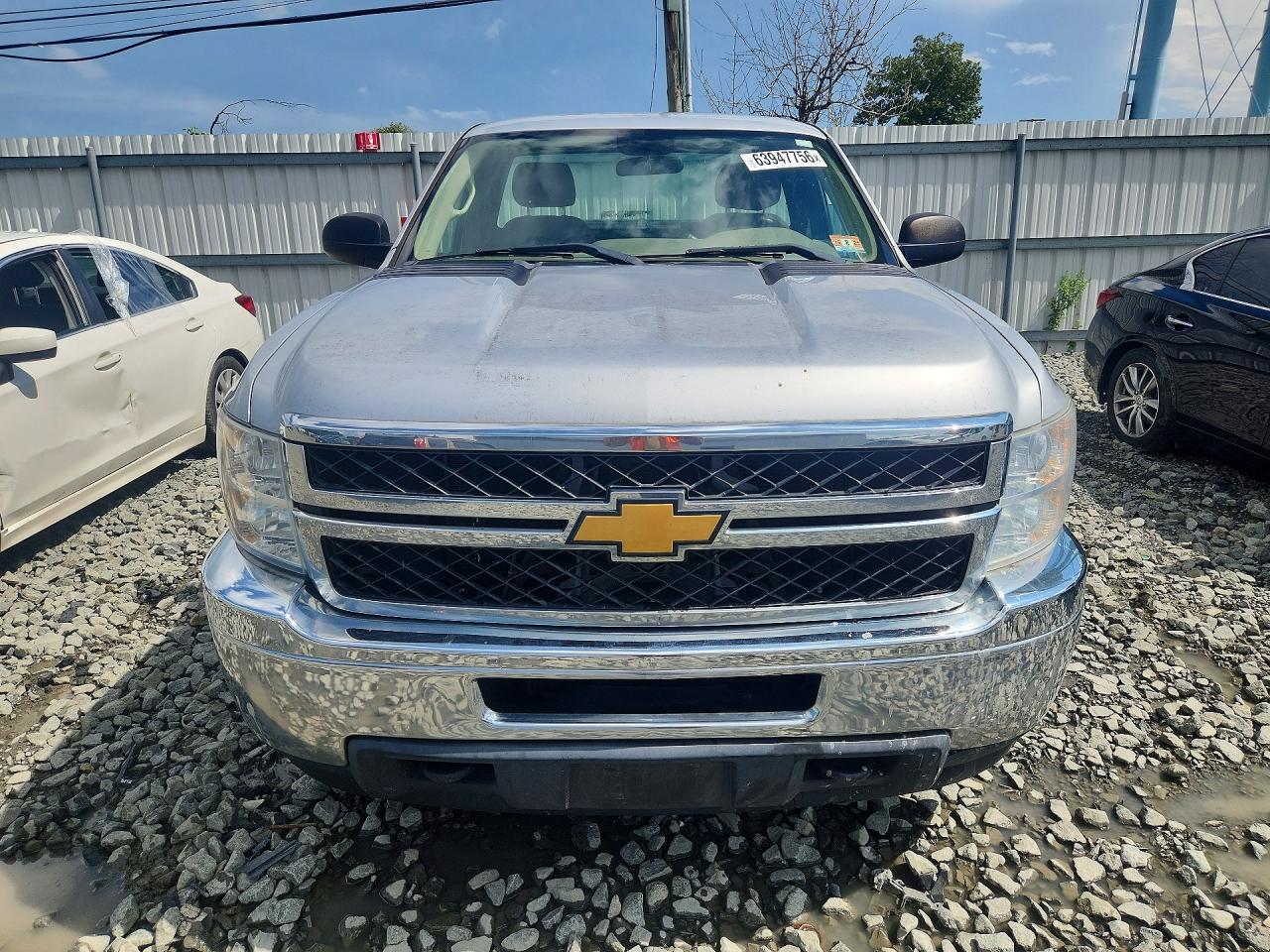 2013 Chevrolet Silverado C2500 Heavy Duty Silver vin: 1GC0CVCG6DF224342