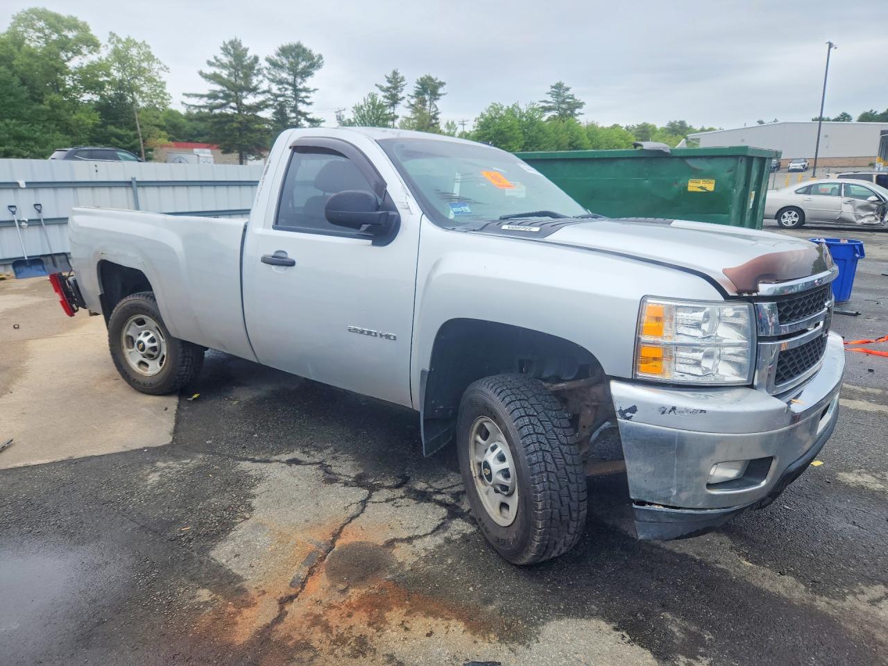 2013 Chevrolet Silverado C2500 Heavy Duty Lt Silver vin: 1GC0CXCG2DF104968