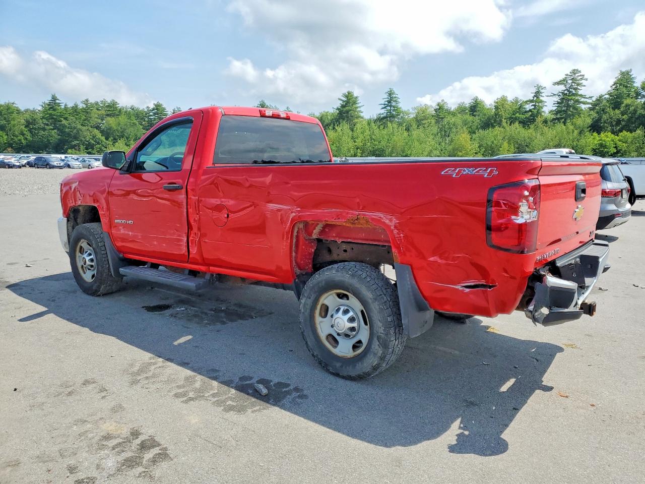 2015 Chevrolet Silverado K2500 Heavy Duty Red vin: 1GC0KUEG5FZ514521