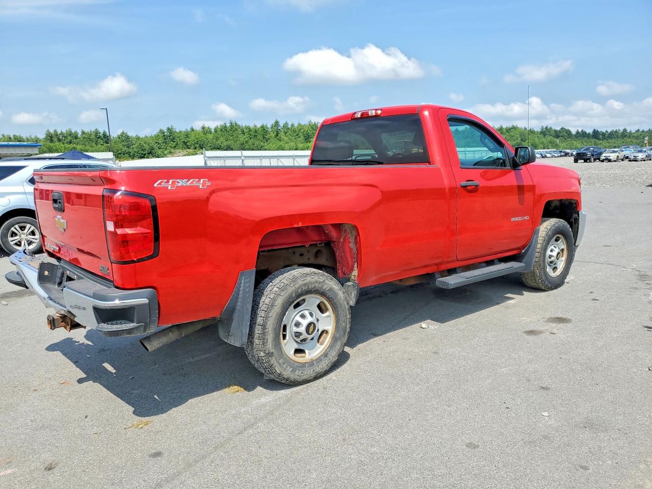2015 Chevrolet Silverado K2500 Heavy Duty Red vin: 1GC0KUEG5FZ514521