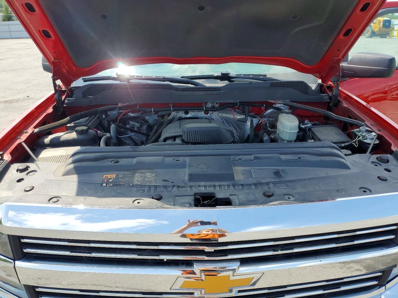 2015 Chevrolet Silverado K2500 Heavy Duty Red vin: 1GC0KUEG5FZ514521