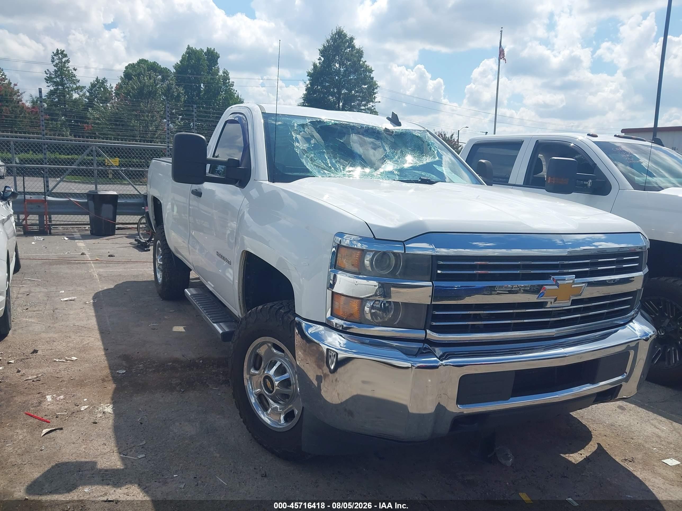2015 Chevrolet Silverado 2500hd Built After Aug 14 Work Truck Белый vin: 1GC0KUEG9FZ502517