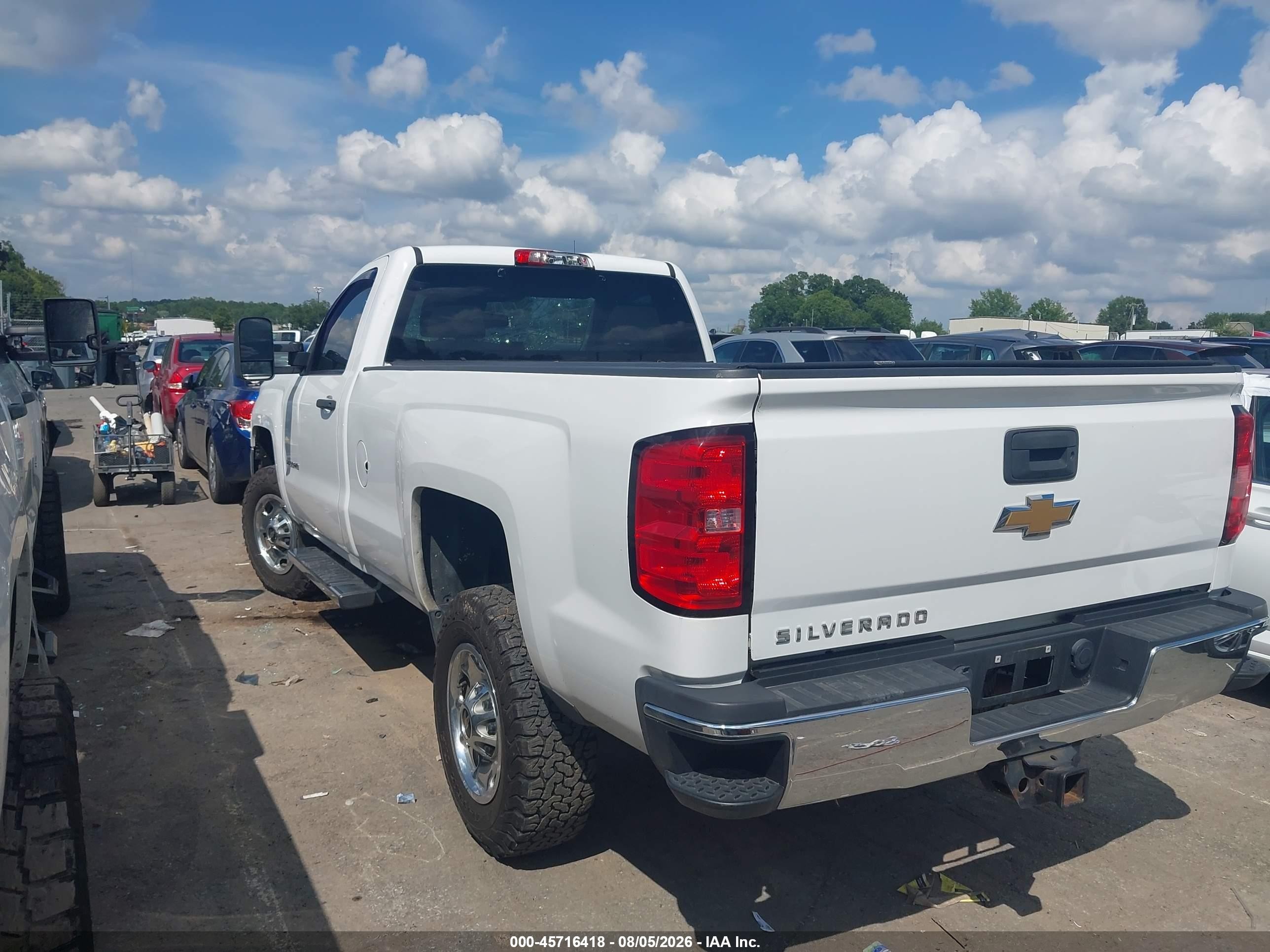 2015 Chevrolet Silverado 2500hd Built After Aug 14 Work Truck Белый vin: 1GC0KUEG9FZ502517