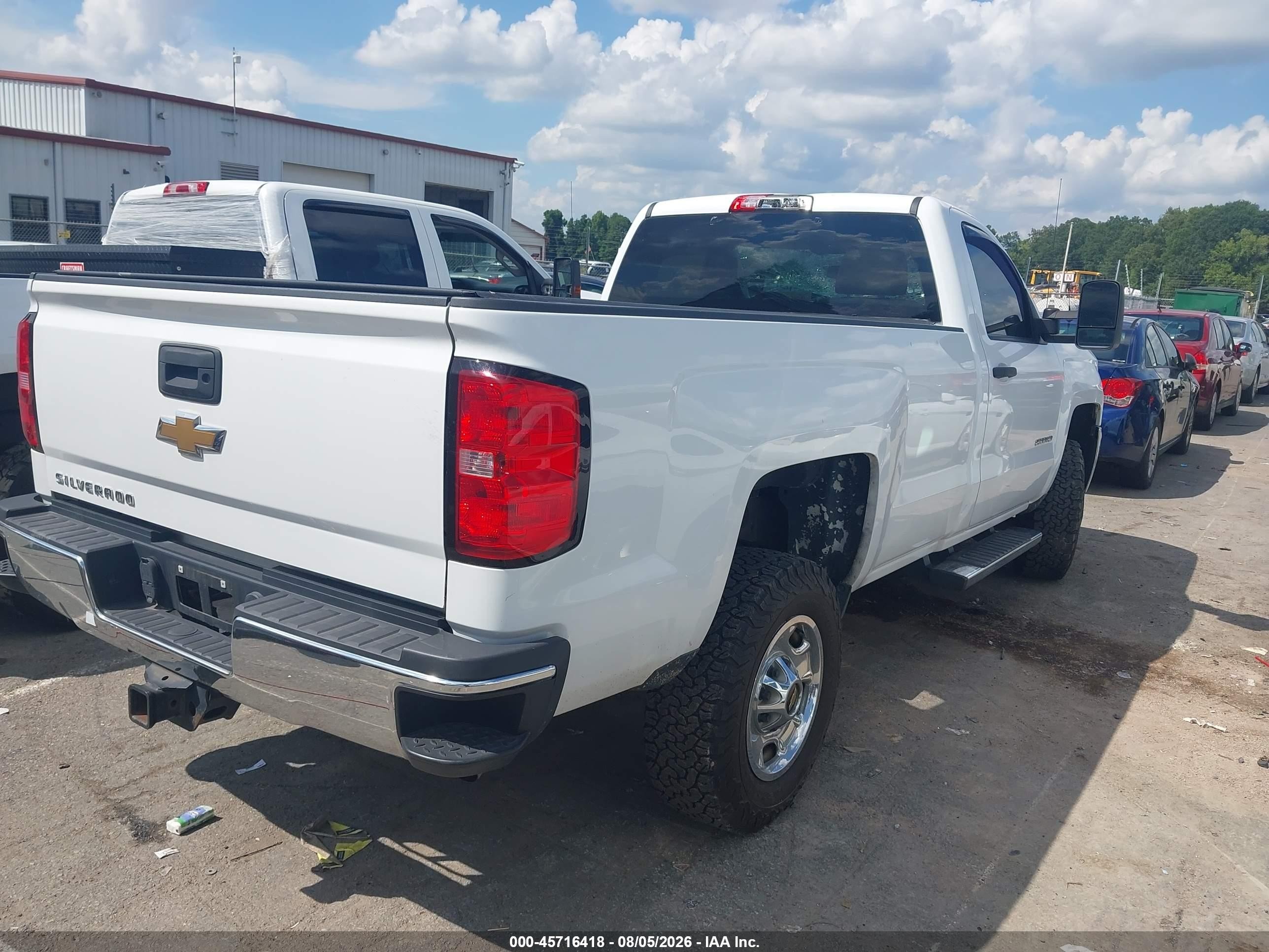 2015 Chevrolet Silverado 2500hd Built After Aug 14 Work Truck Белый vin: 1GC0KUEG9FZ502517