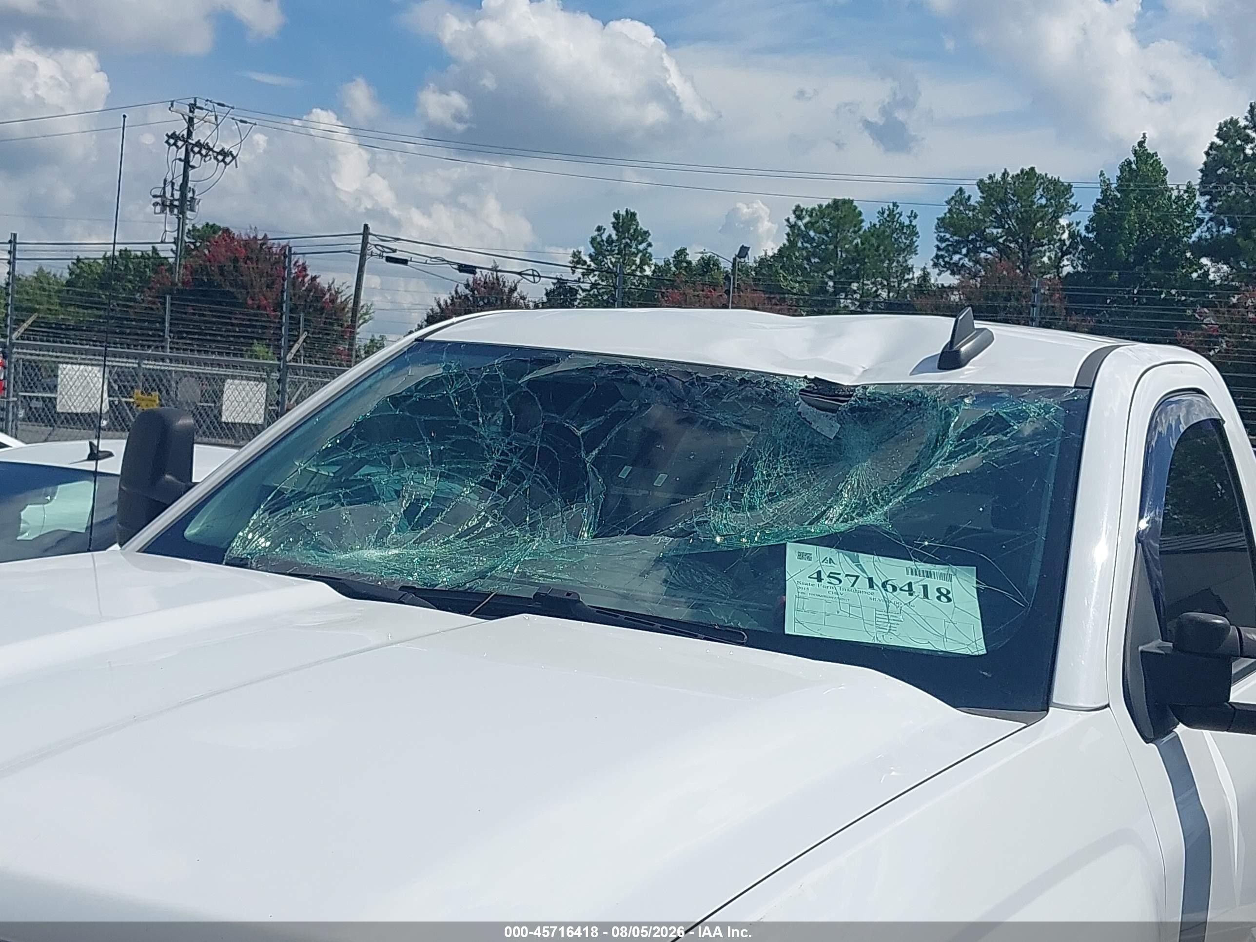 2015 Chevrolet Silverado 2500hd Built After Aug 14 Work Truck Белый vin: 1GC0KUEG9FZ502517