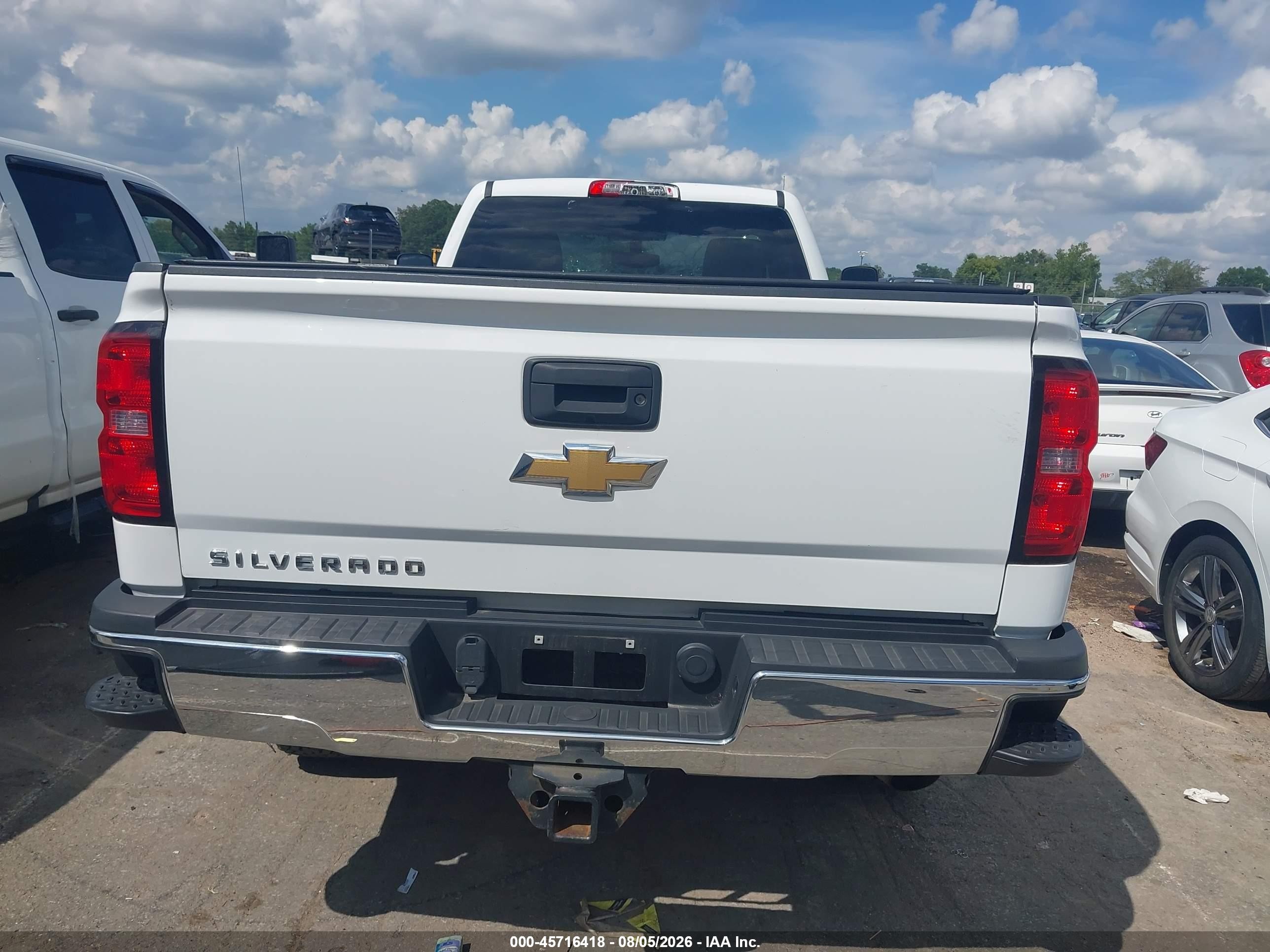 2015 Chevrolet Silverado 2500hd Built After Aug 14 Work Truck Белый vin: 1GC0KUEG9FZ502517