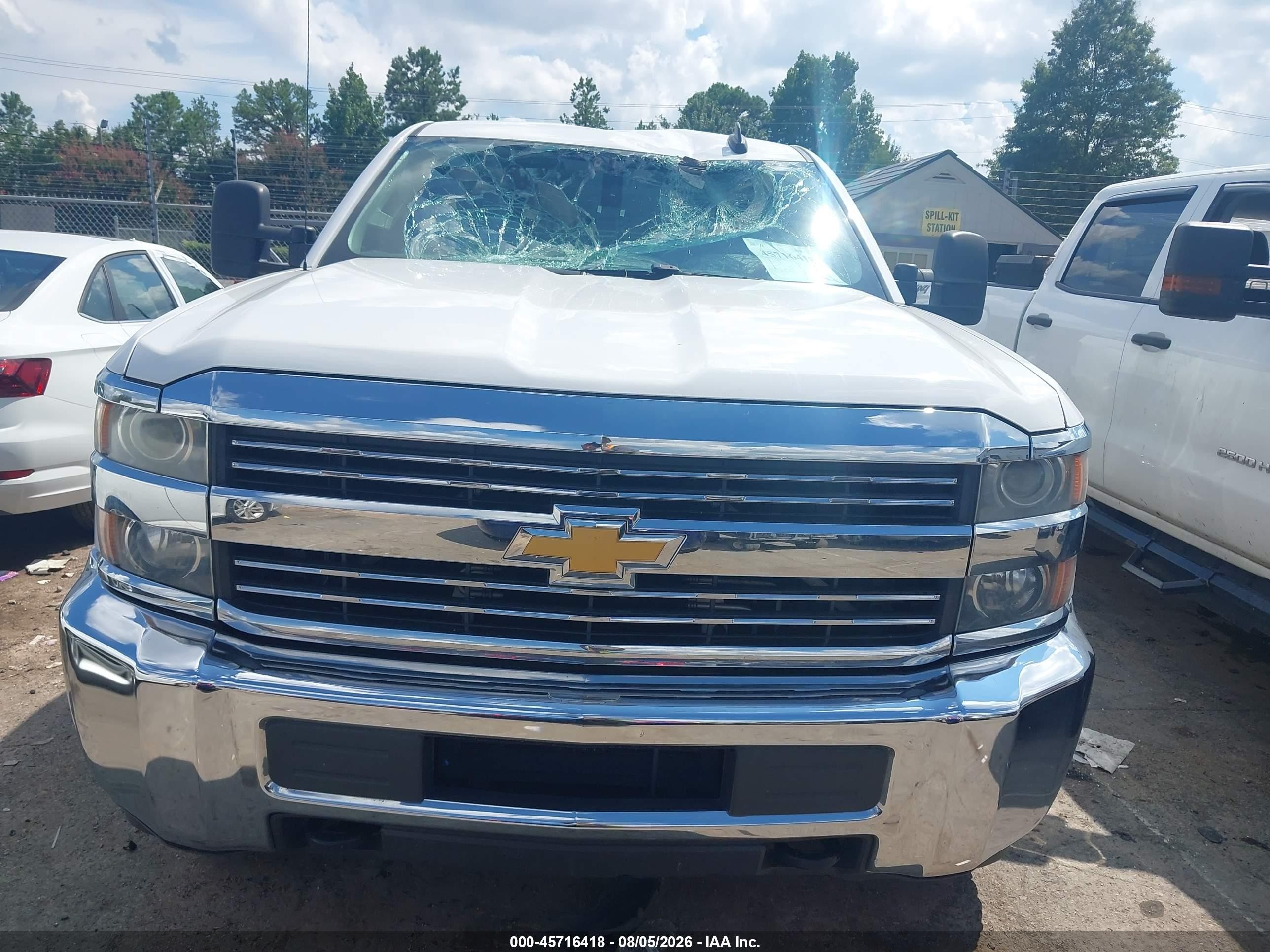 2015 Chevrolet Silverado 2500hd Built After Aug 14 Work Truck Белый vin: 1GC0KUEG9FZ502517