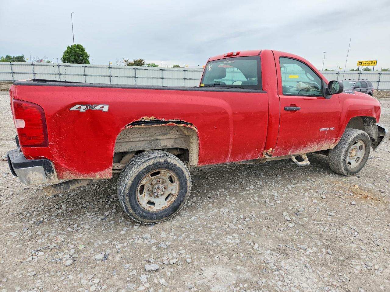 2013 Chevrolet Silverado K2500 Heavy Duty Red vin: 1GC0KVCG1DZ123663