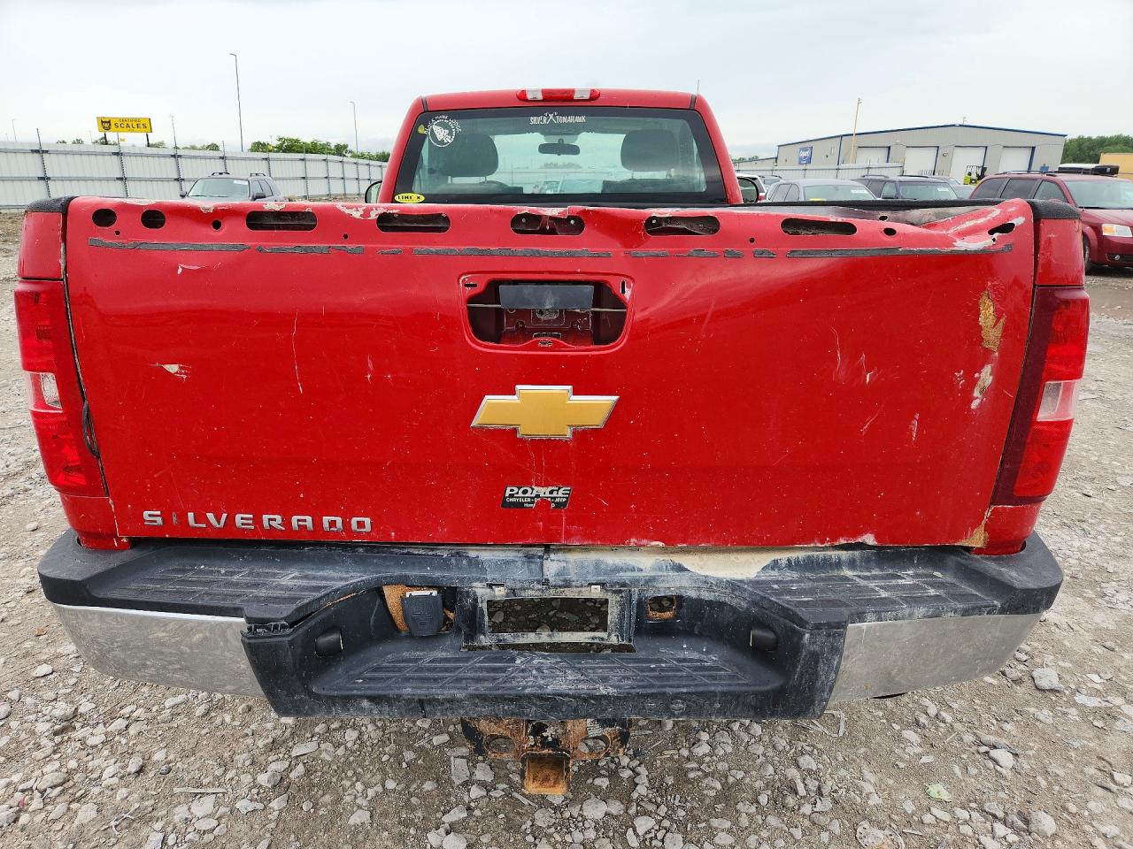 2013 Chevrolet Silverado K2500 Heavy Duty Red vin: 1GC0KVCG1DZ123663