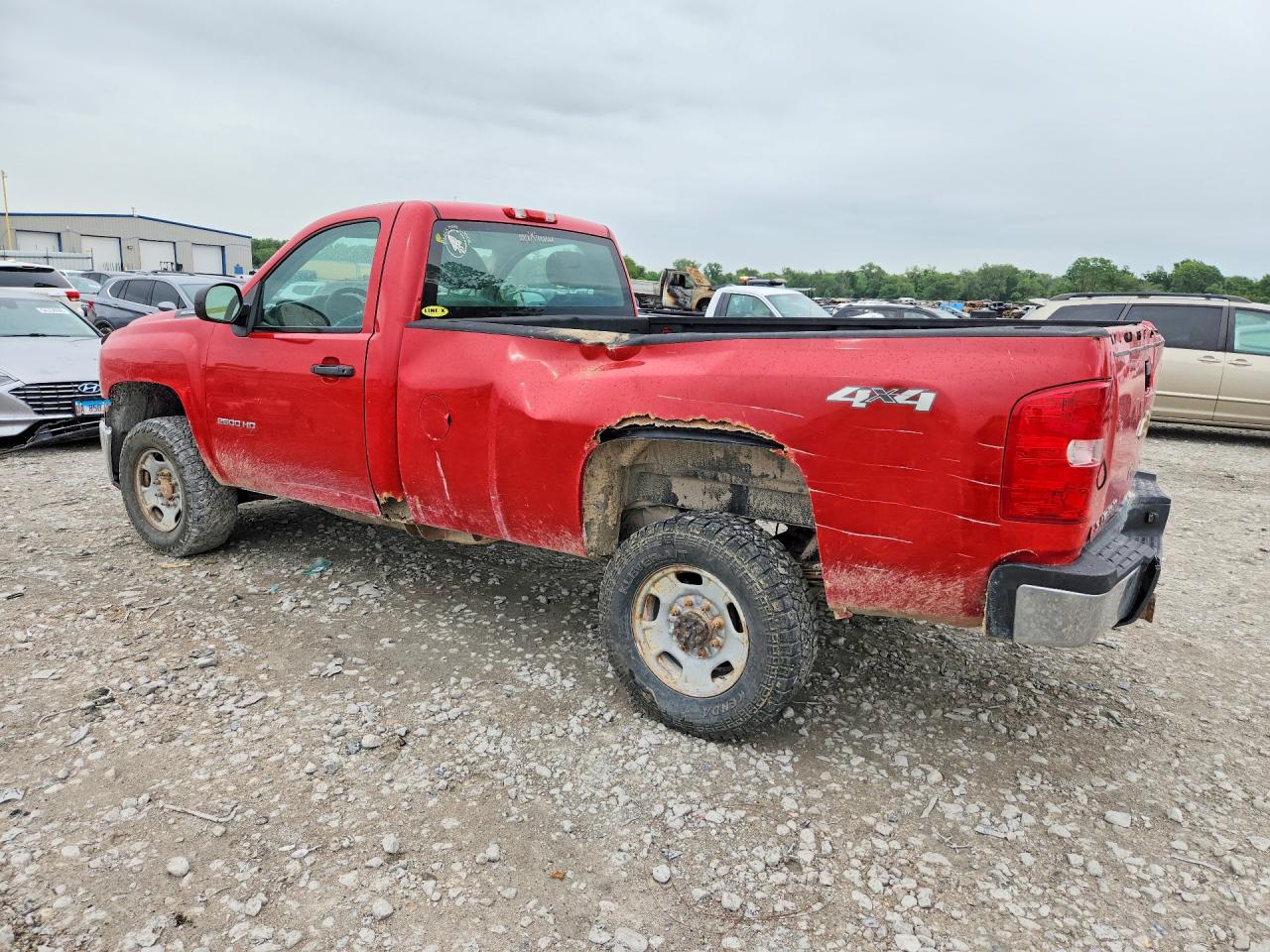 2013 Chevrolet Silverado K2500 Heavy Duty Red vin: 1GC0KVCG1DZ123663