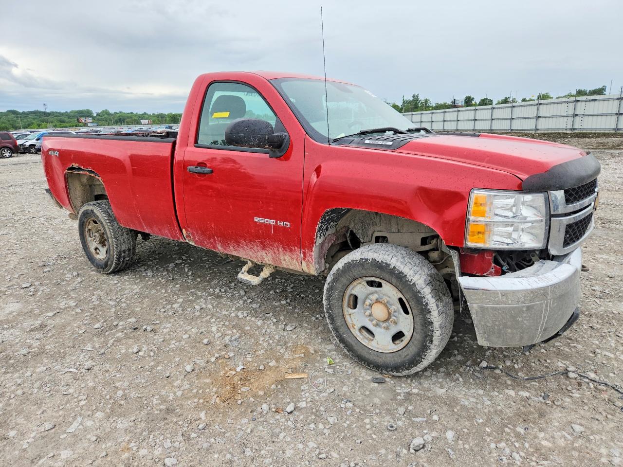 2013 Chevrolet Silverado K2500 Heavy Duty Red vin: 1GC0KVCG1DZ123663