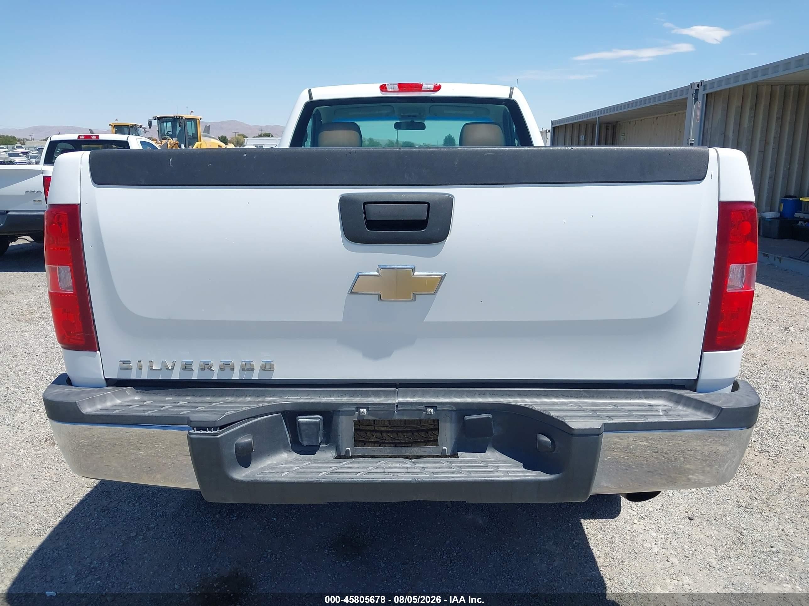 2011 Chevrolet Silverado 2500hd Work Truck White vin: 1GC0KVCG3BF203576