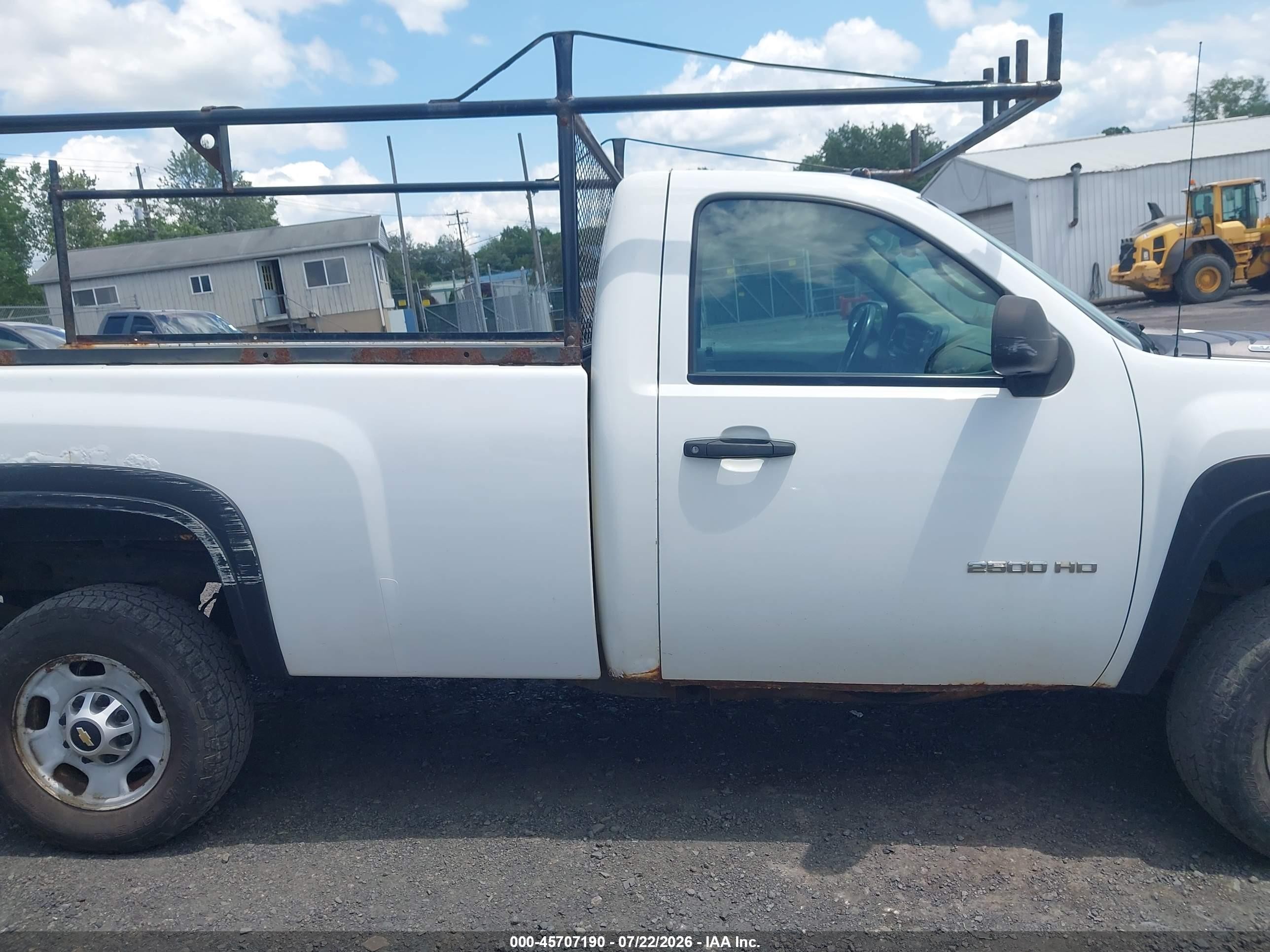 2012 Chevrolet Silverado 2500hd Work Truck White vin: 1GC0KVCG4CZ115250