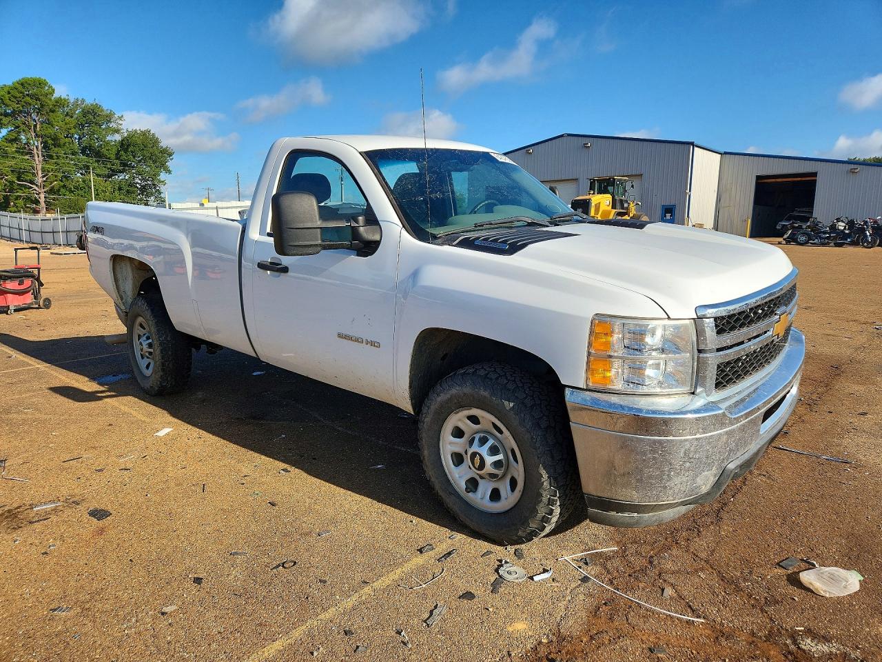 2013 Chevrolet Silverado K2500 Heavy Duty White vin: 1GC0KVCG5DZ250707